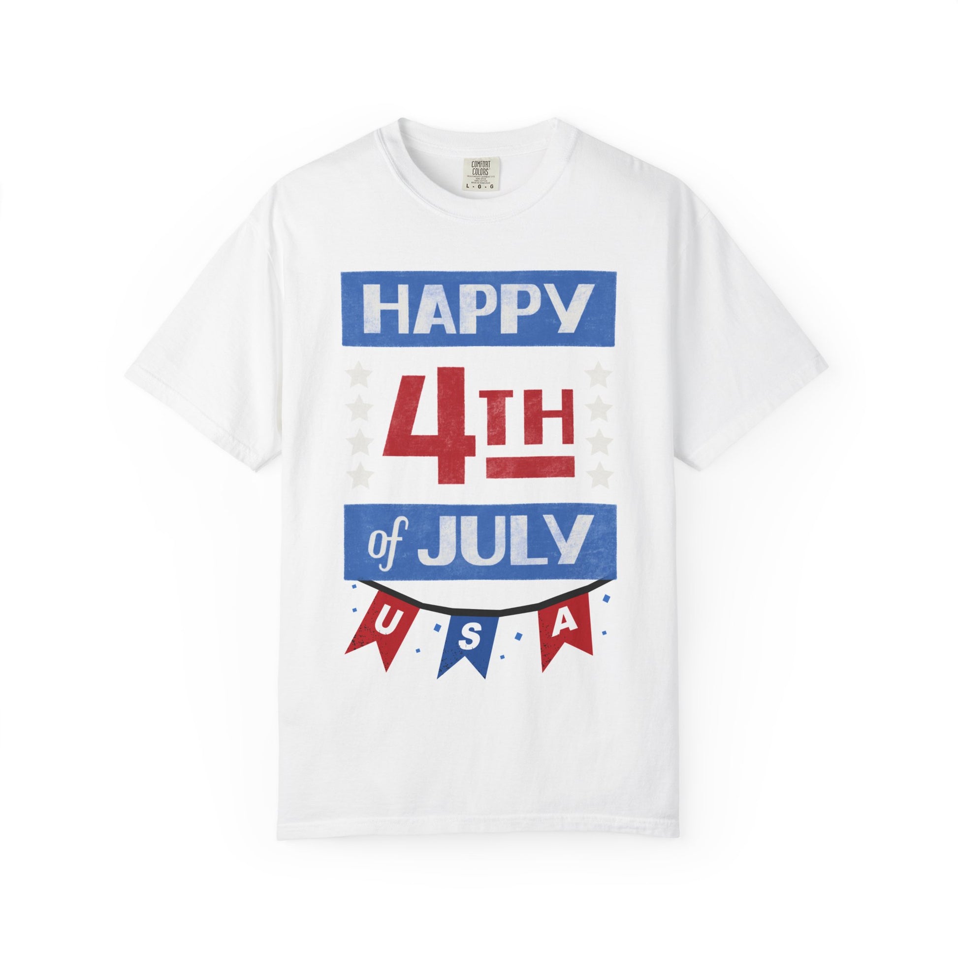 Patriotic 4th of July Unisex T-Shirt - American Flag Independence Day Tee