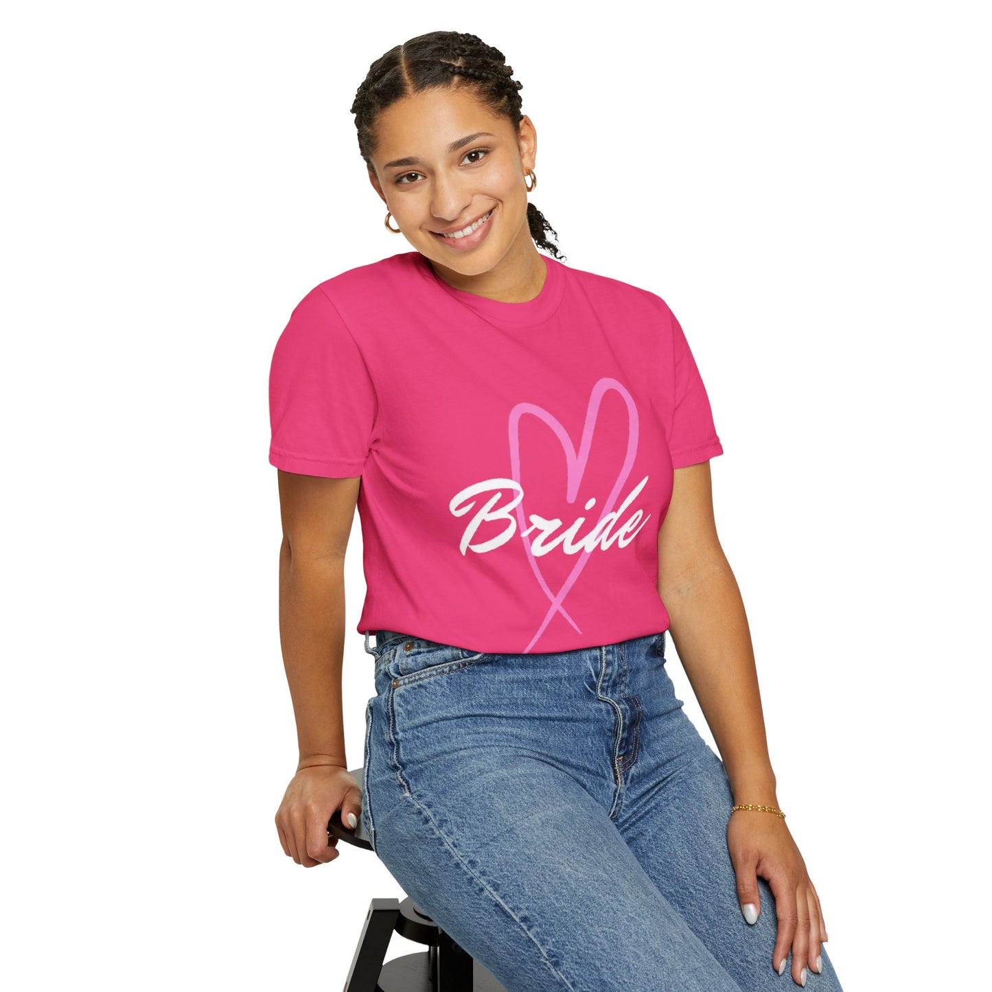 Cute Bride T-Shirt white text