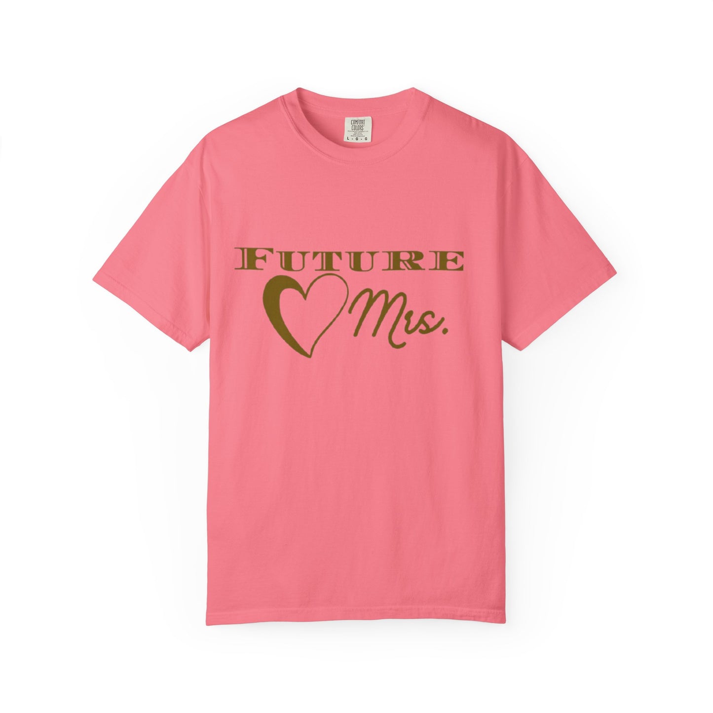 Future Mrs. Gold Text T-shirt