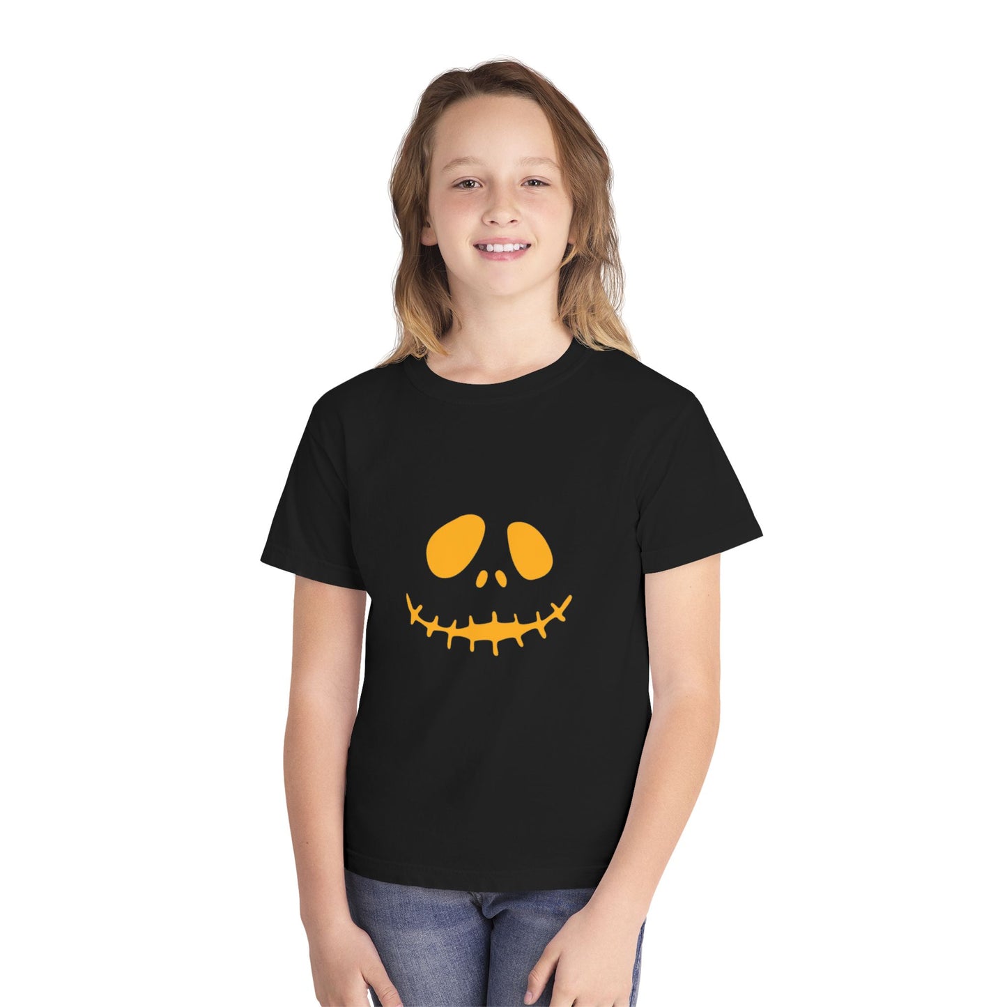 Youth Jack Skellington Tee (Orange)