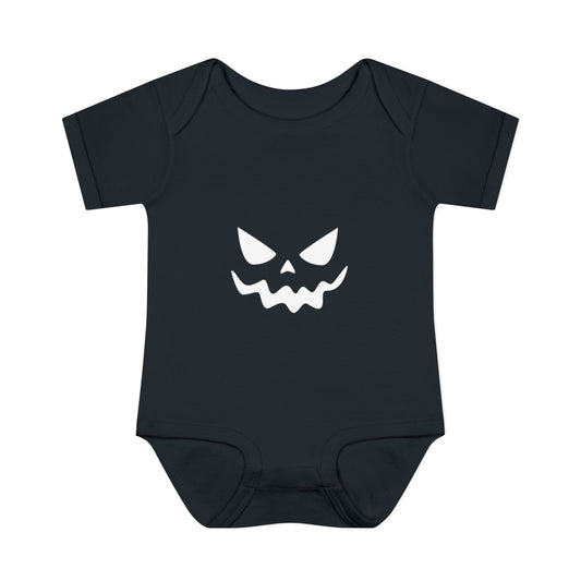 Halloween Graphic Infant Bodysuit (White)