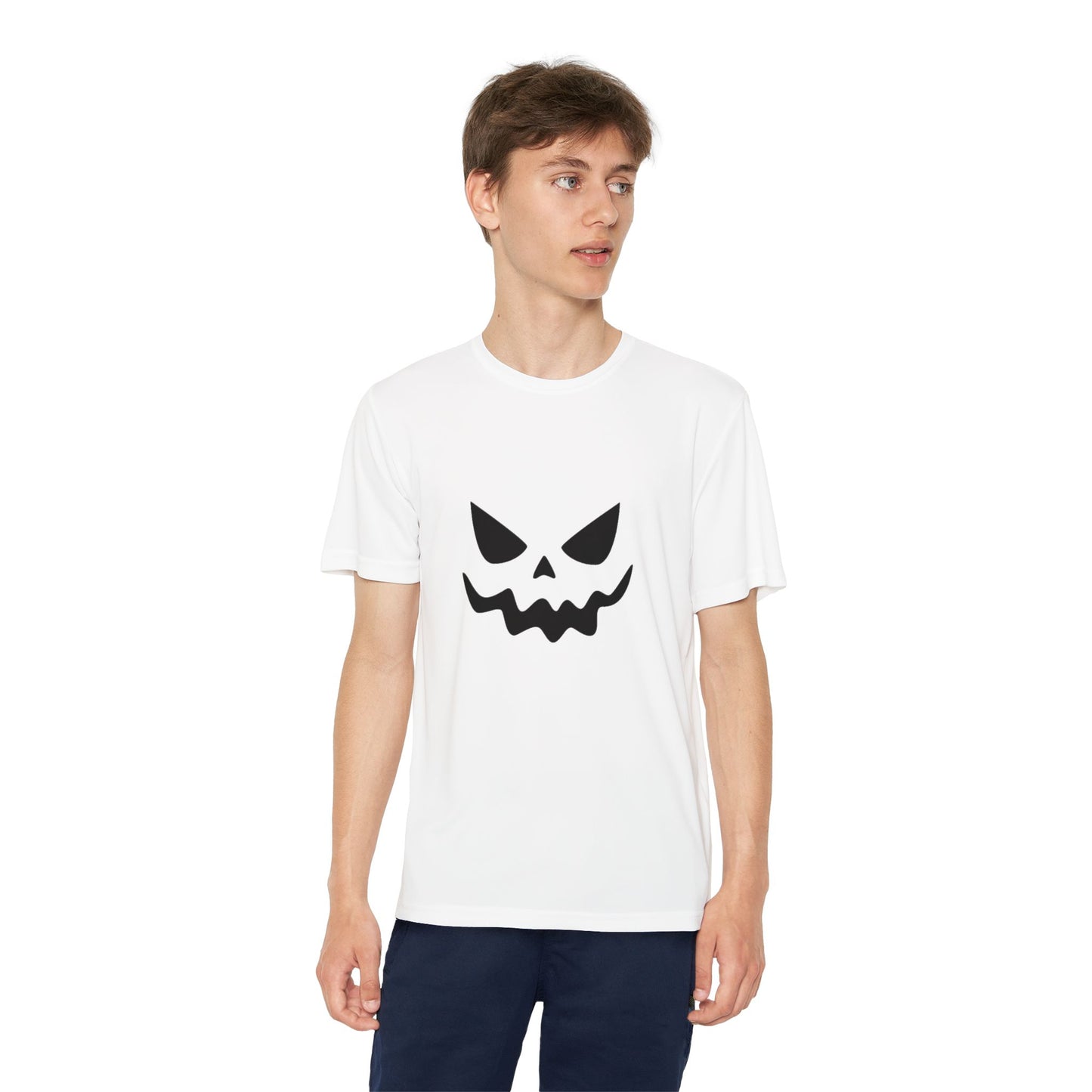 Youth Halloween Skull Tee (Black)