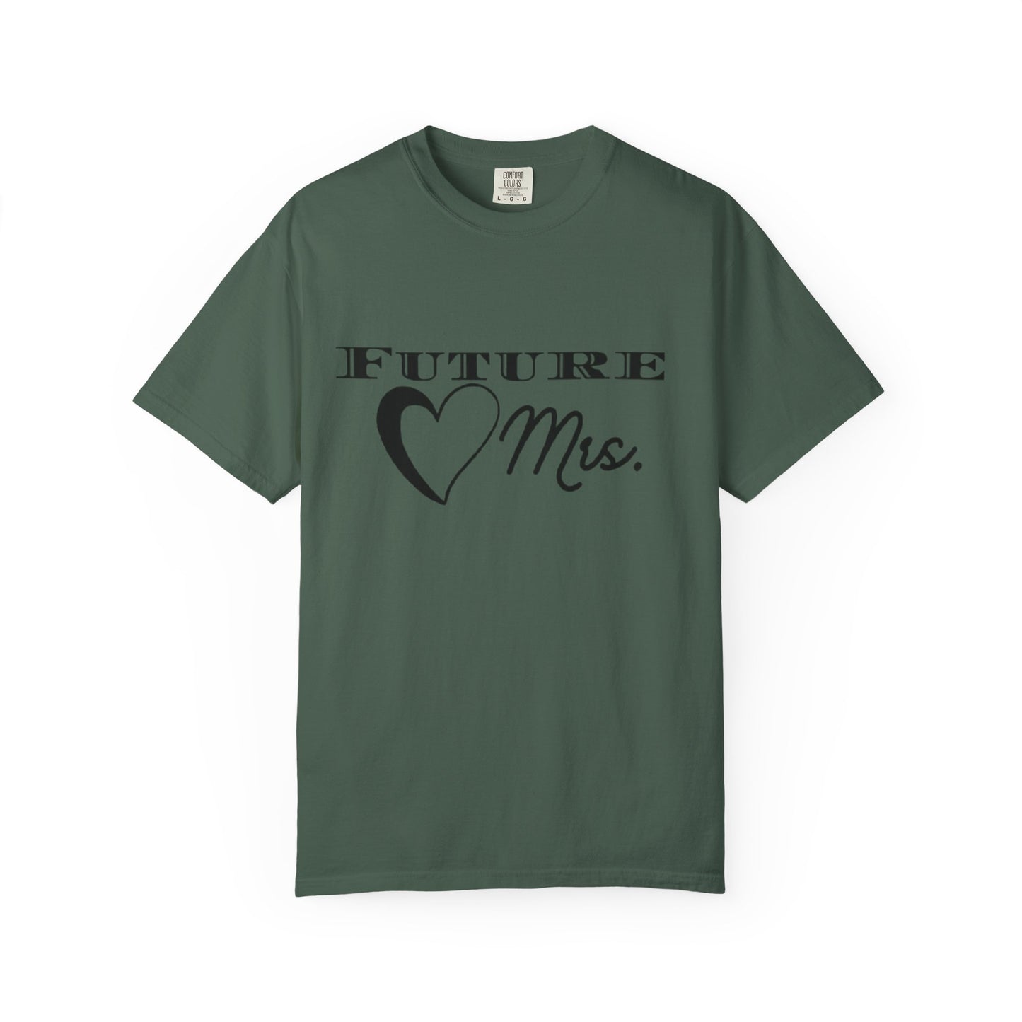 Future Mrs. Black Text T-shirt
