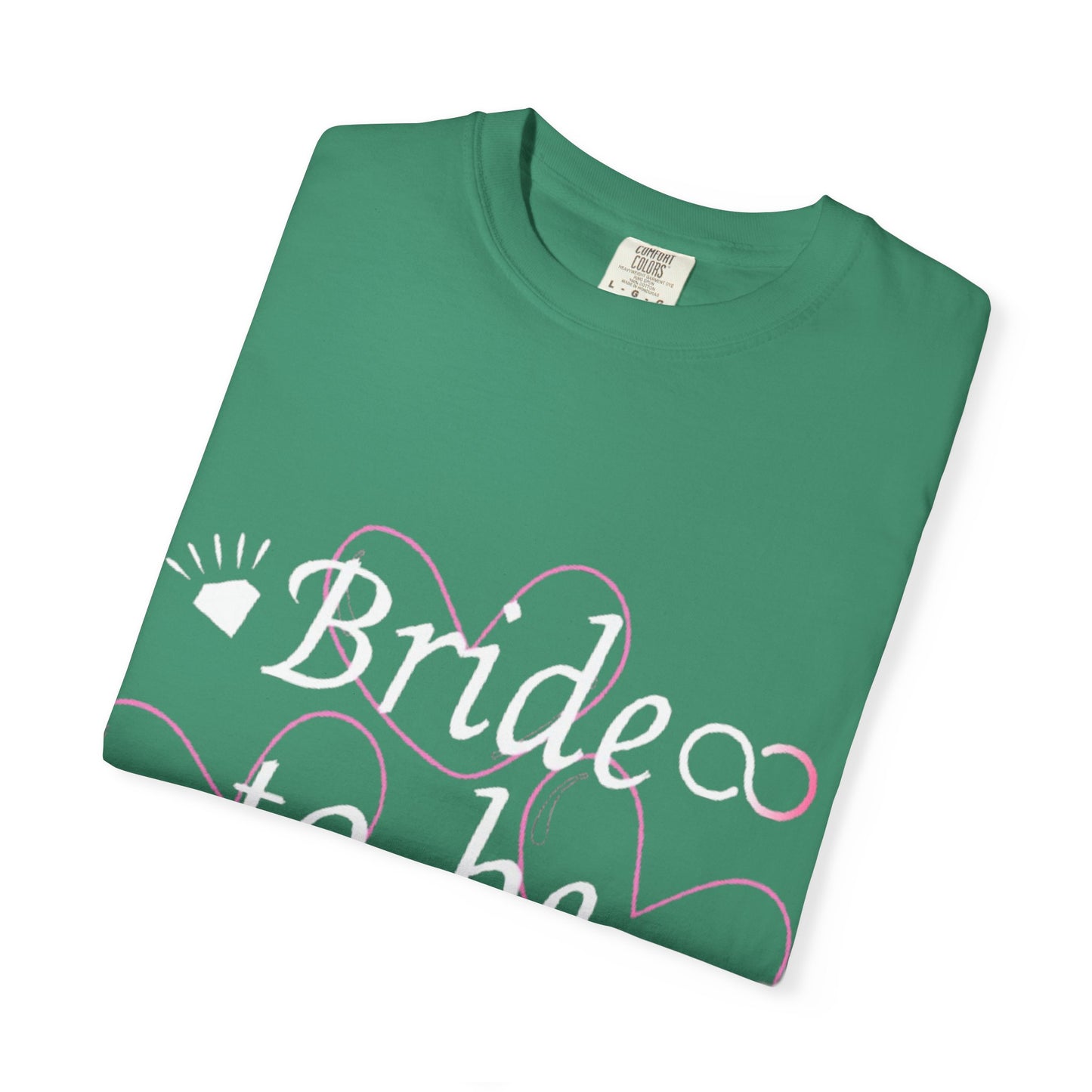 Bride To Be White Text Tshirt