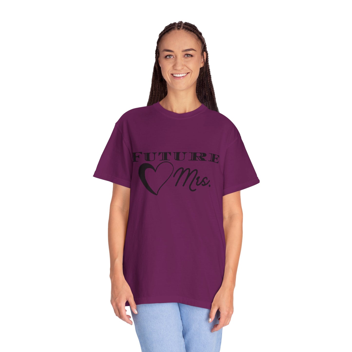 Future Mrs. Black Text T-shirt