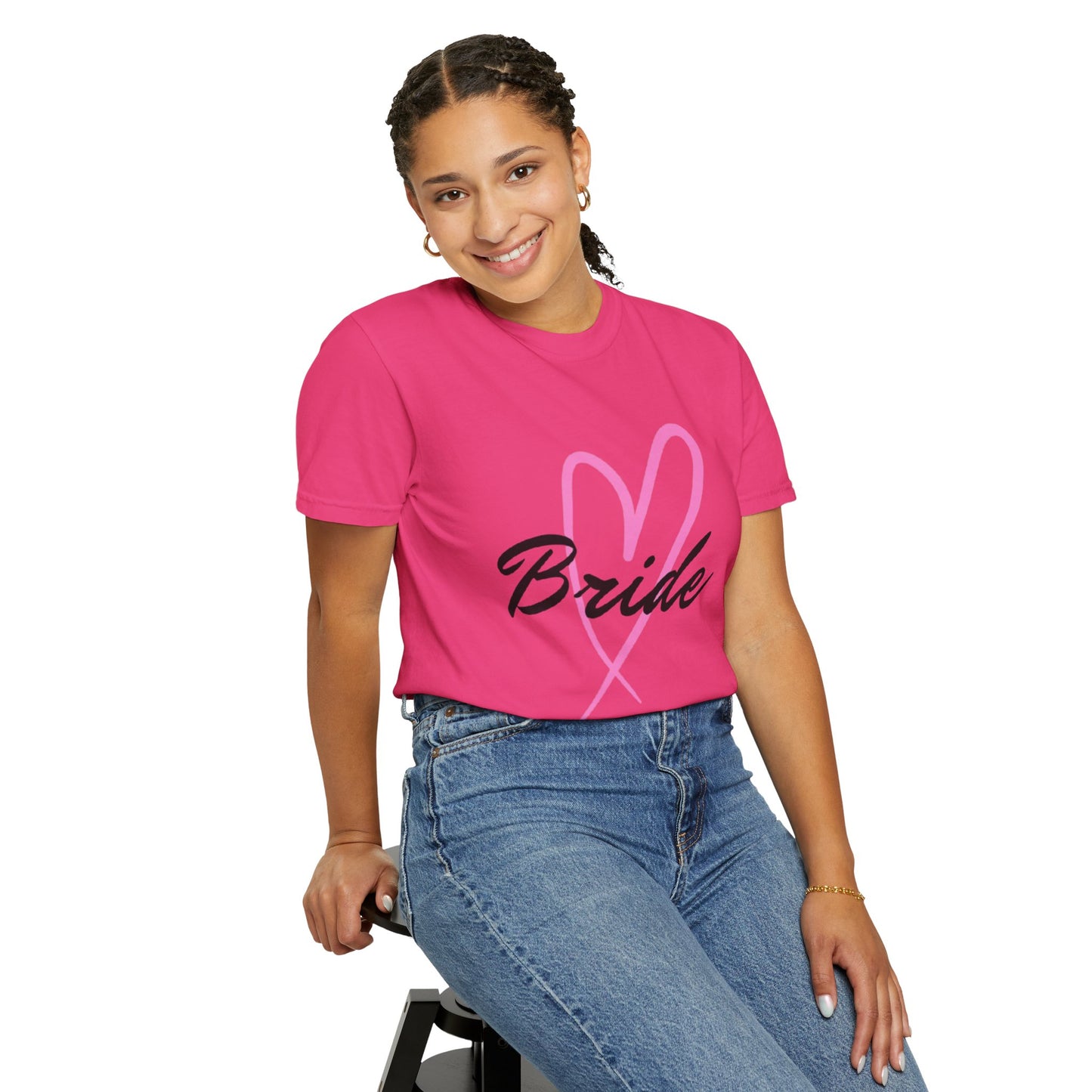 Cute Bride T-Shirt black text