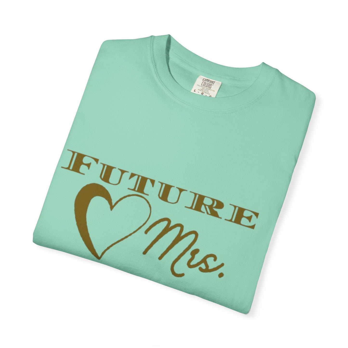 Future Mrs. Gold Text T-shirt