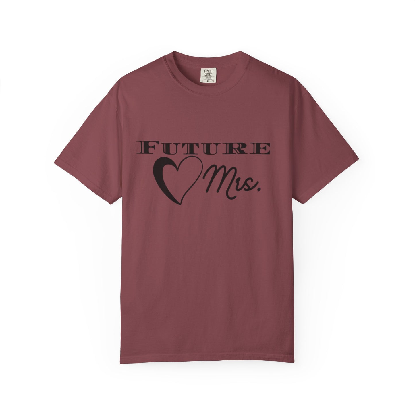 Future Mrs. Black Text T-shirt