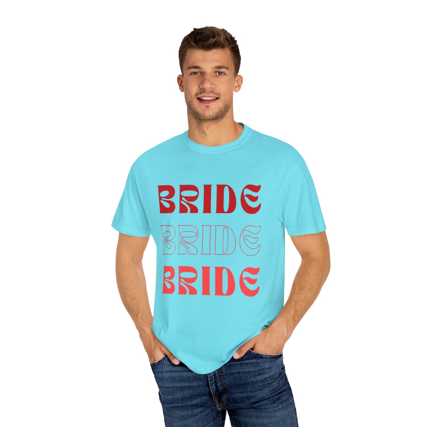 Bride Red Text Tshirt