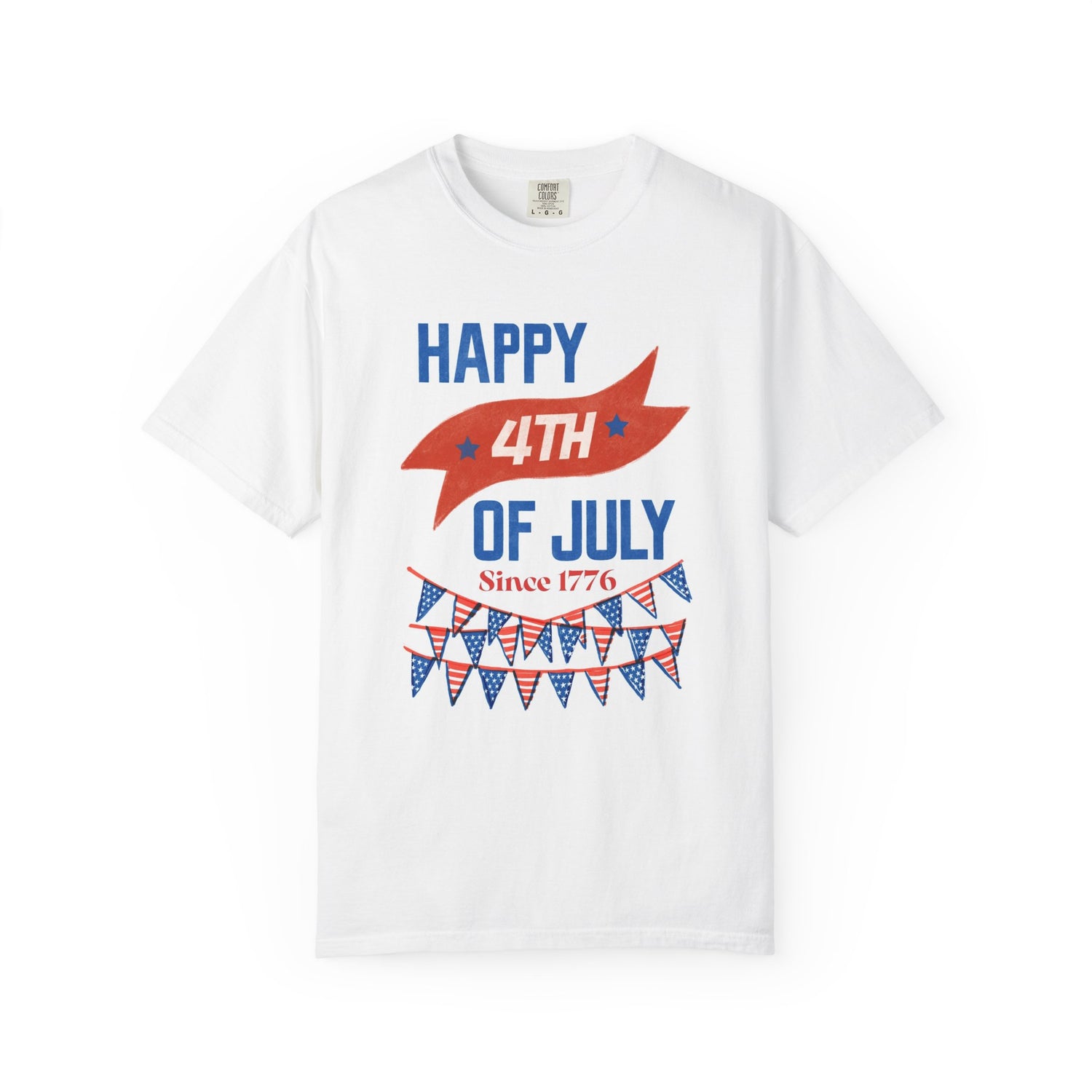 Unisex Happy 4th of July T-Shirt - Festive Independence Day Tee