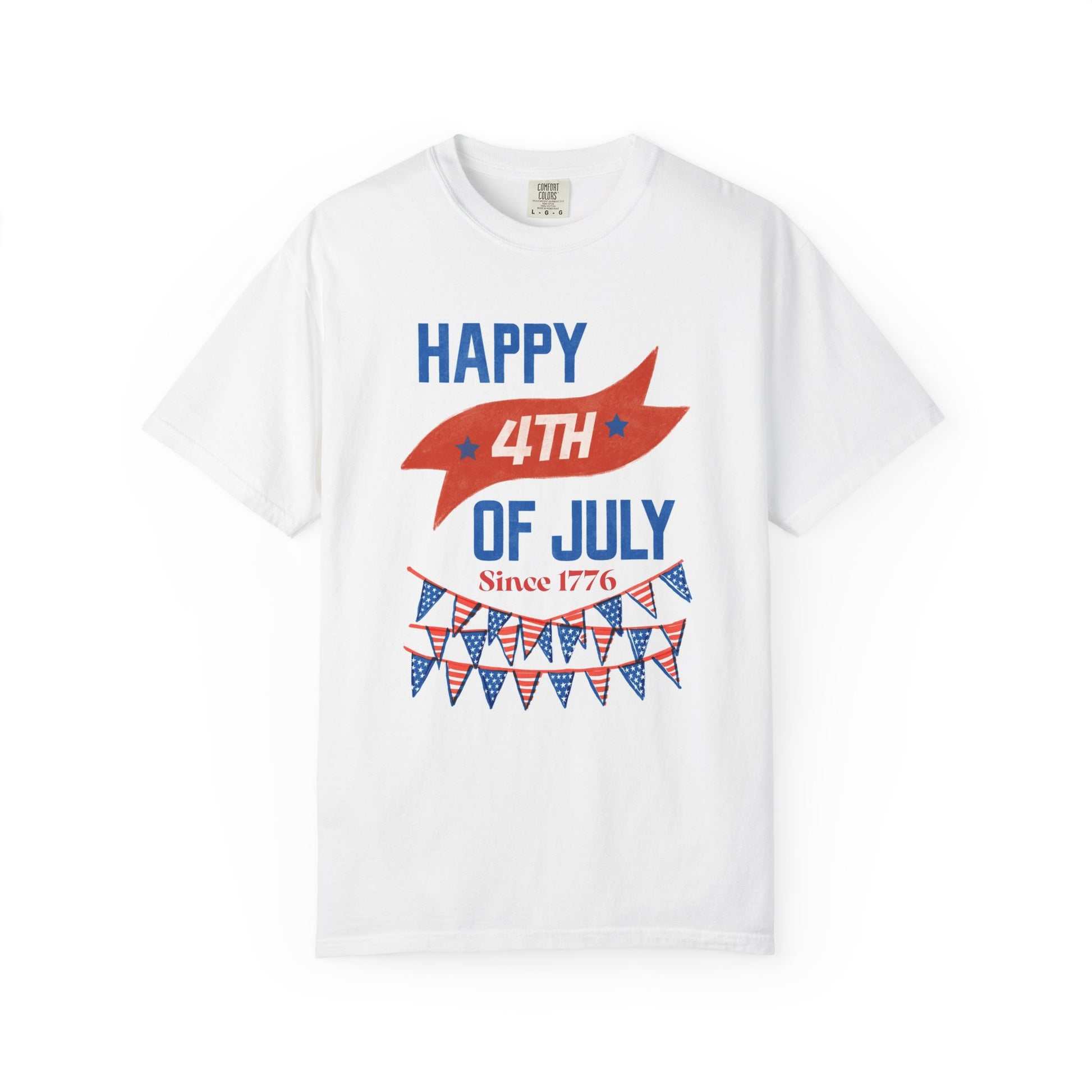 Unisex Happy 4th of July T-Shirt - Festive Independence Day Tee