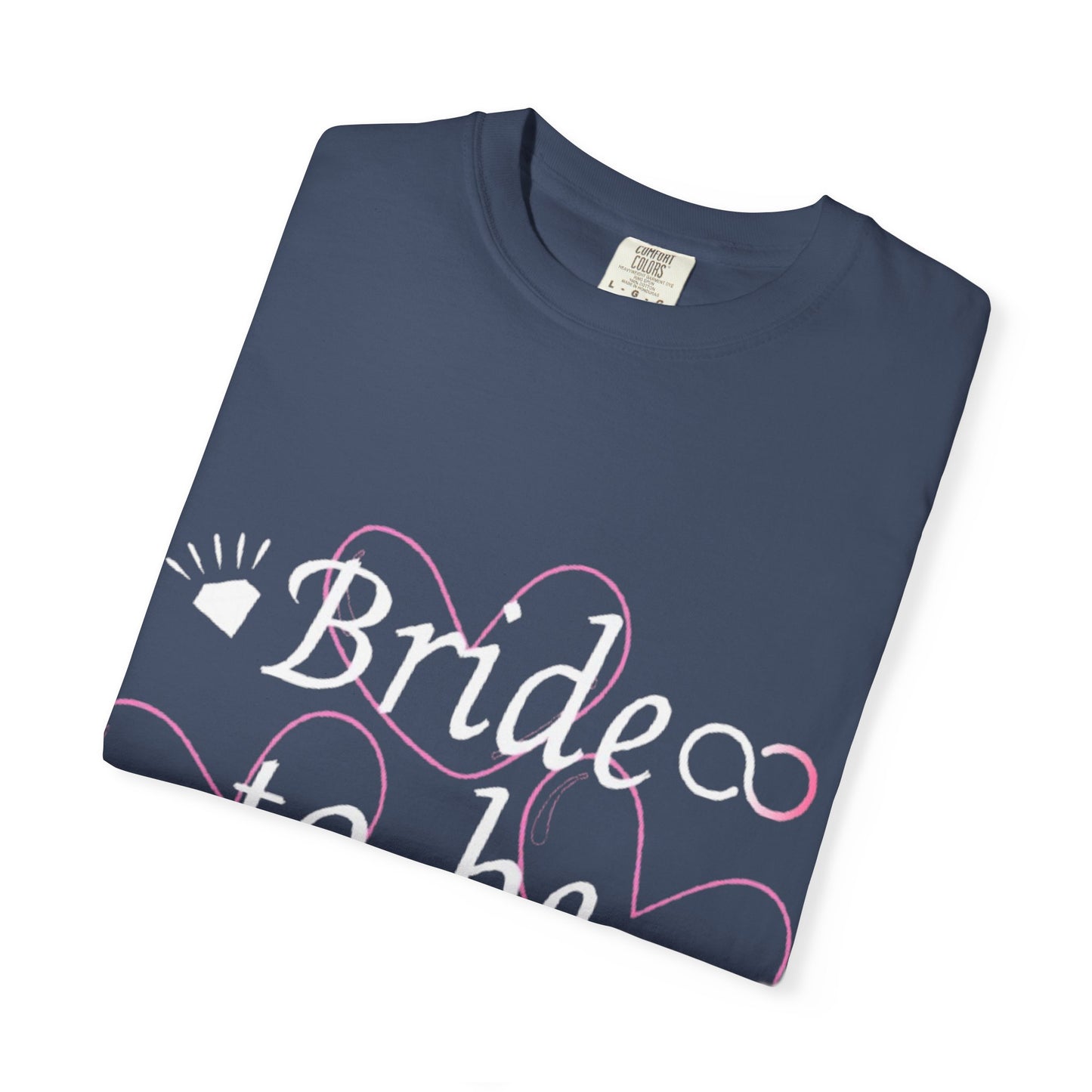 Bride To Be White Text Tshirt