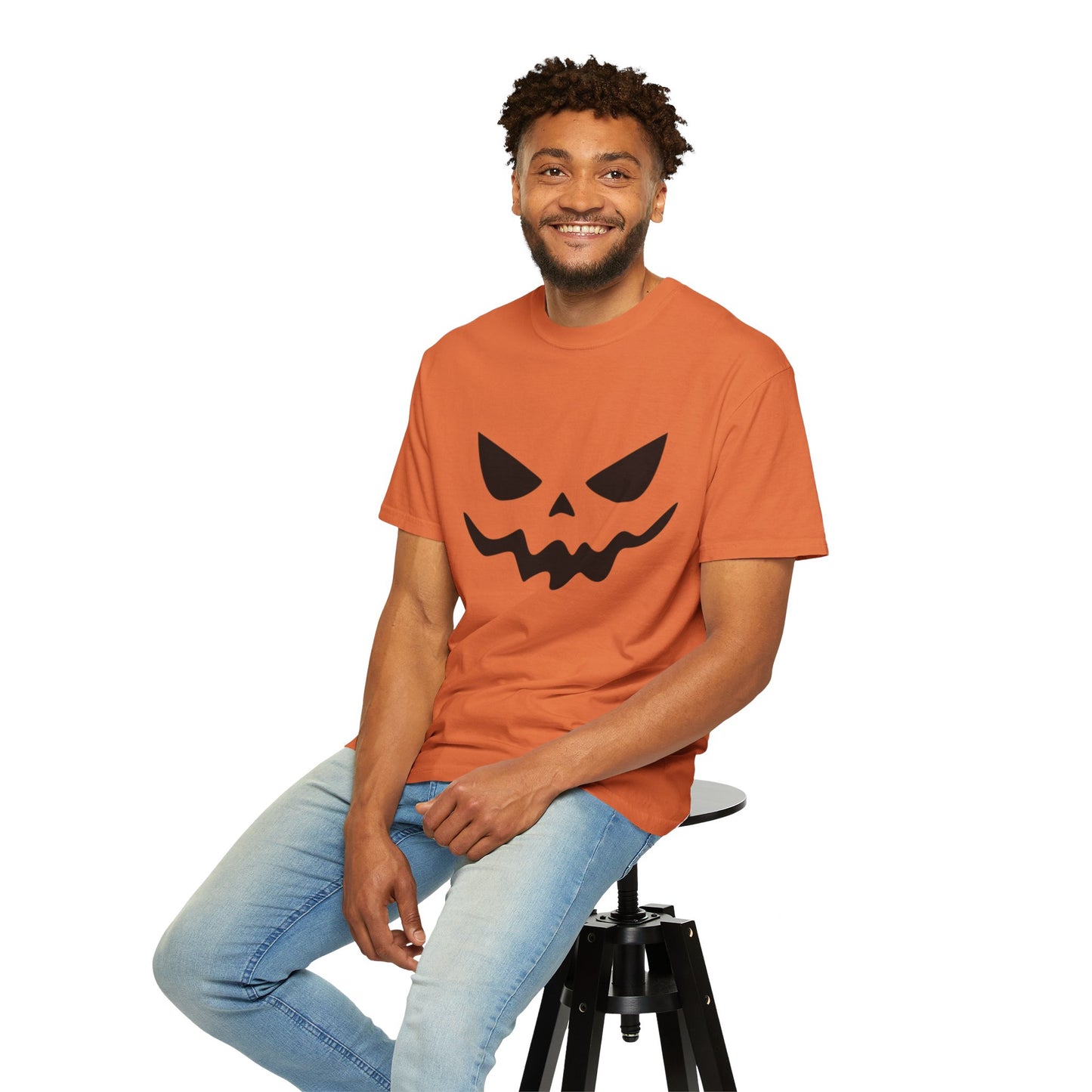 Spooky Halloween T-Shirt, Unisex Garment-Dyed Tee