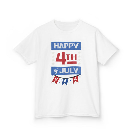 Kids Patriotic 4th of July Tee