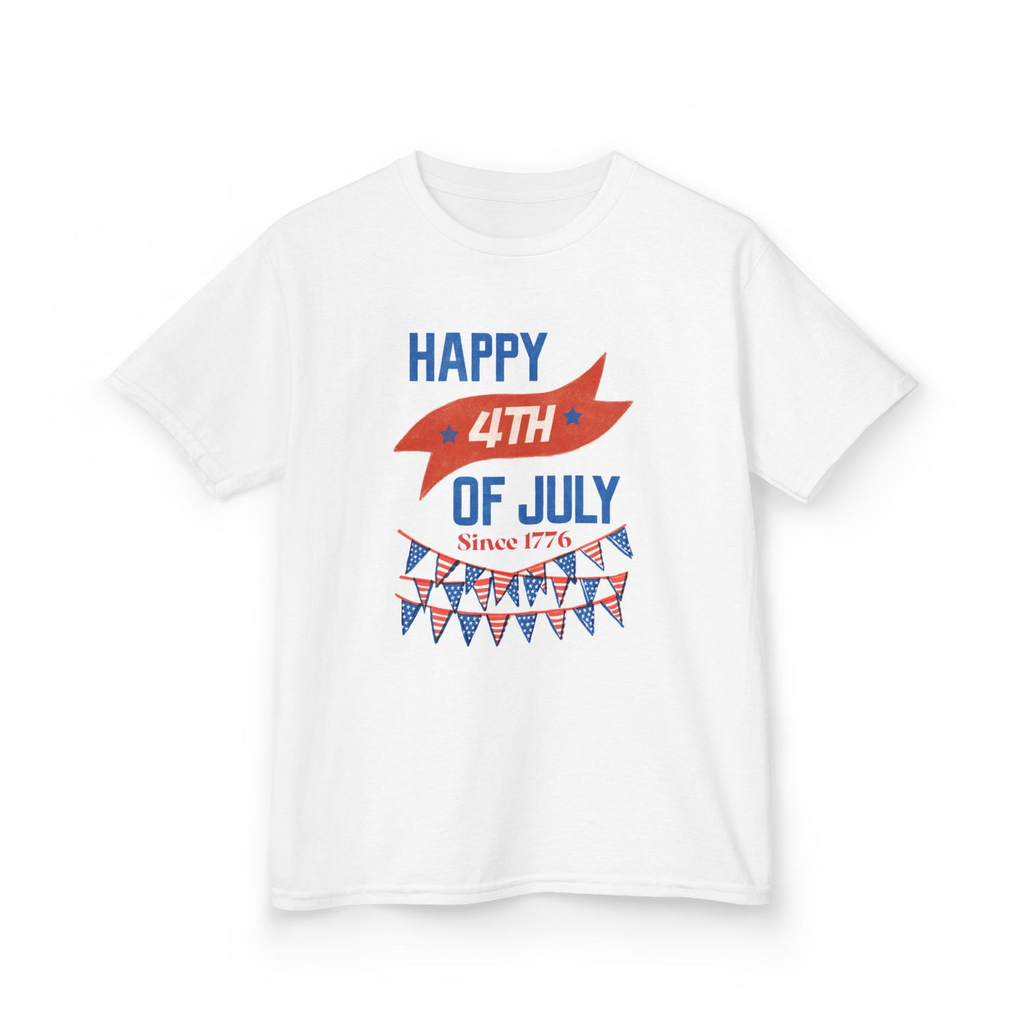 Happy 4th of July Kids Tee
