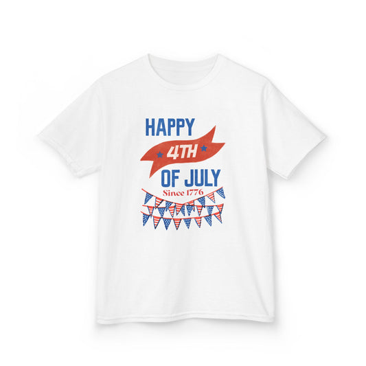 Happy 4th of July Kids Tee