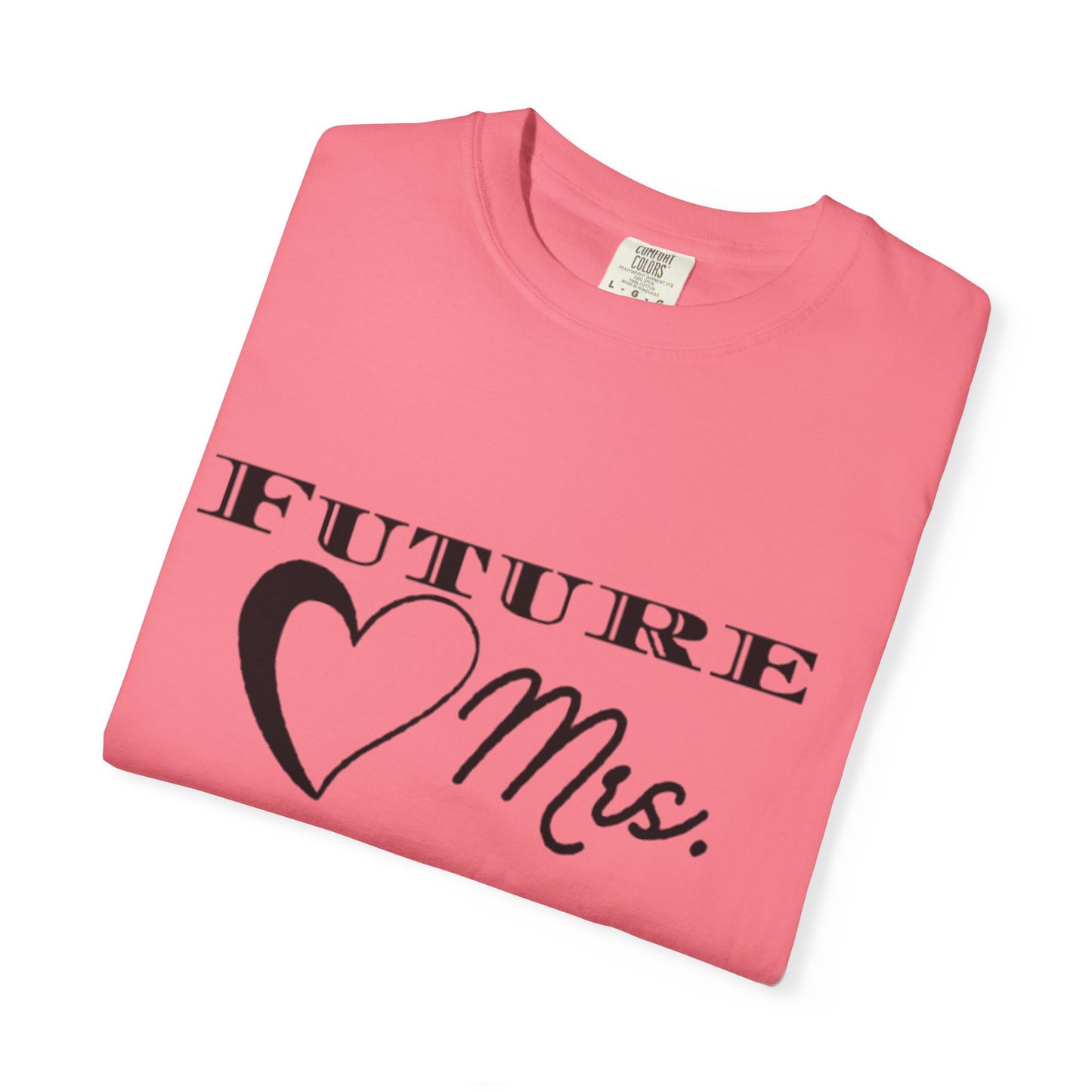 Future Mrs. Black Text T-shirt