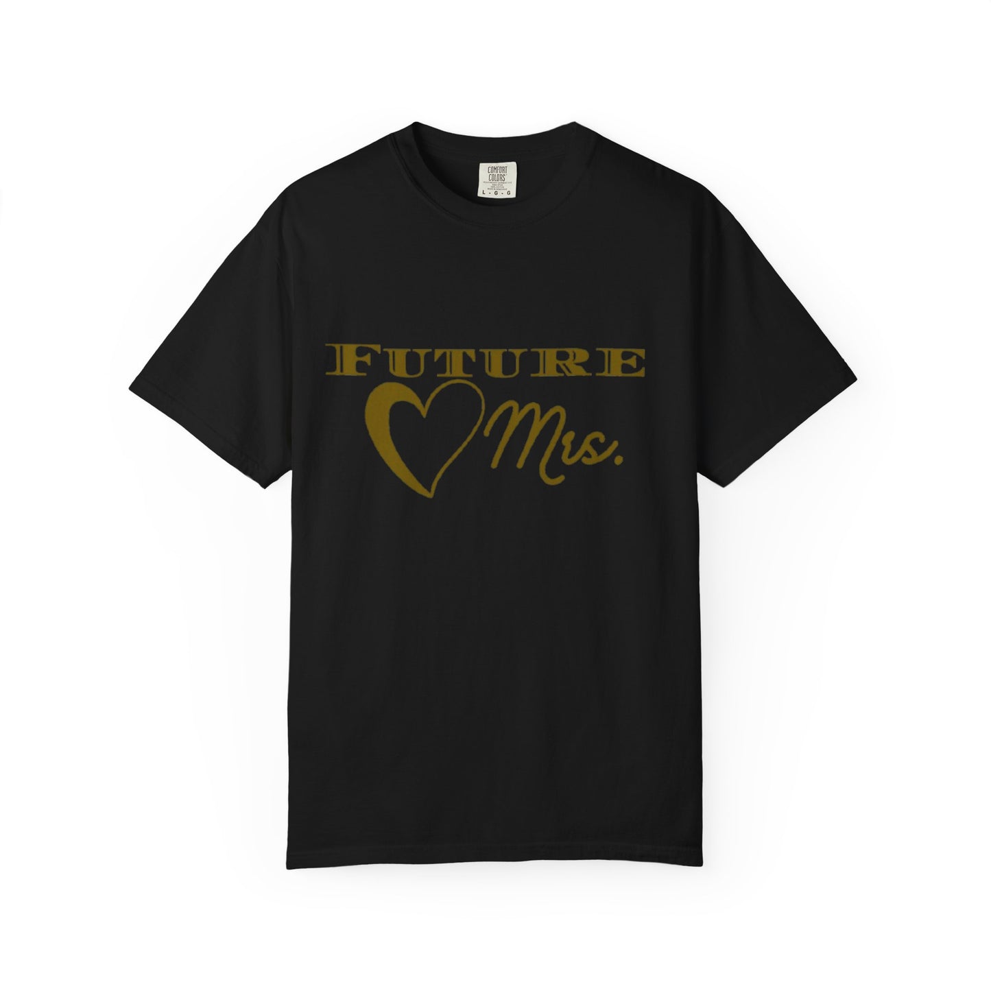 Future Mrs. Gold Text T-shirt