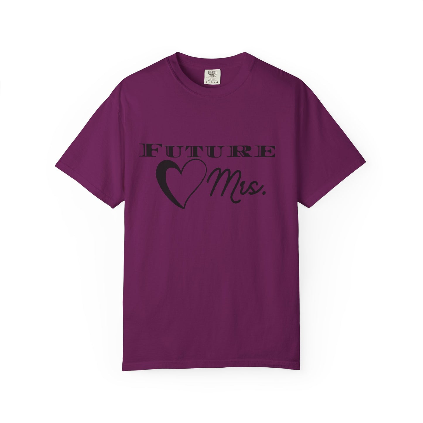 Future Mrs. Black Text T-shirt