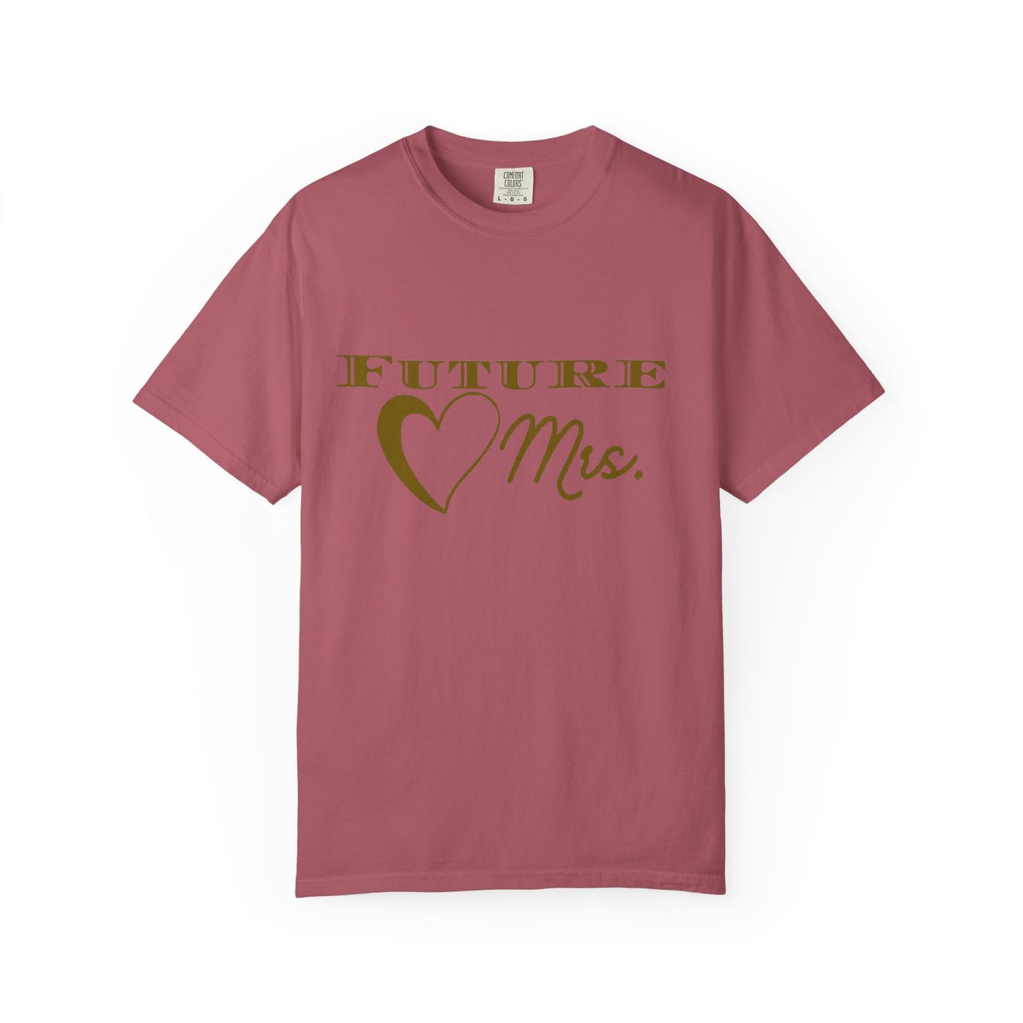 Future Mrs. Gold Text T-shirt
