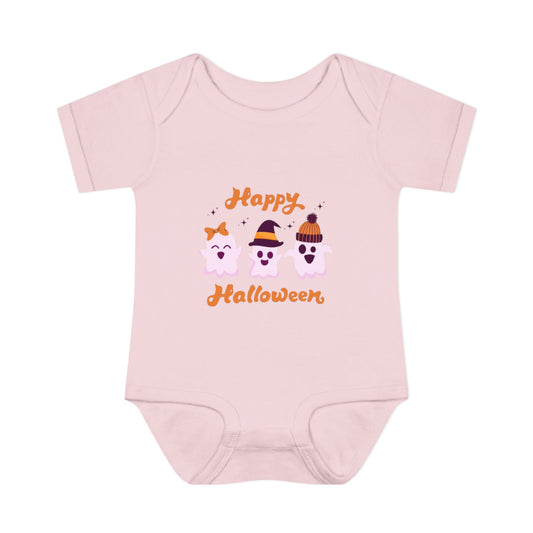Infant Bodysuit Happy Halloween Design