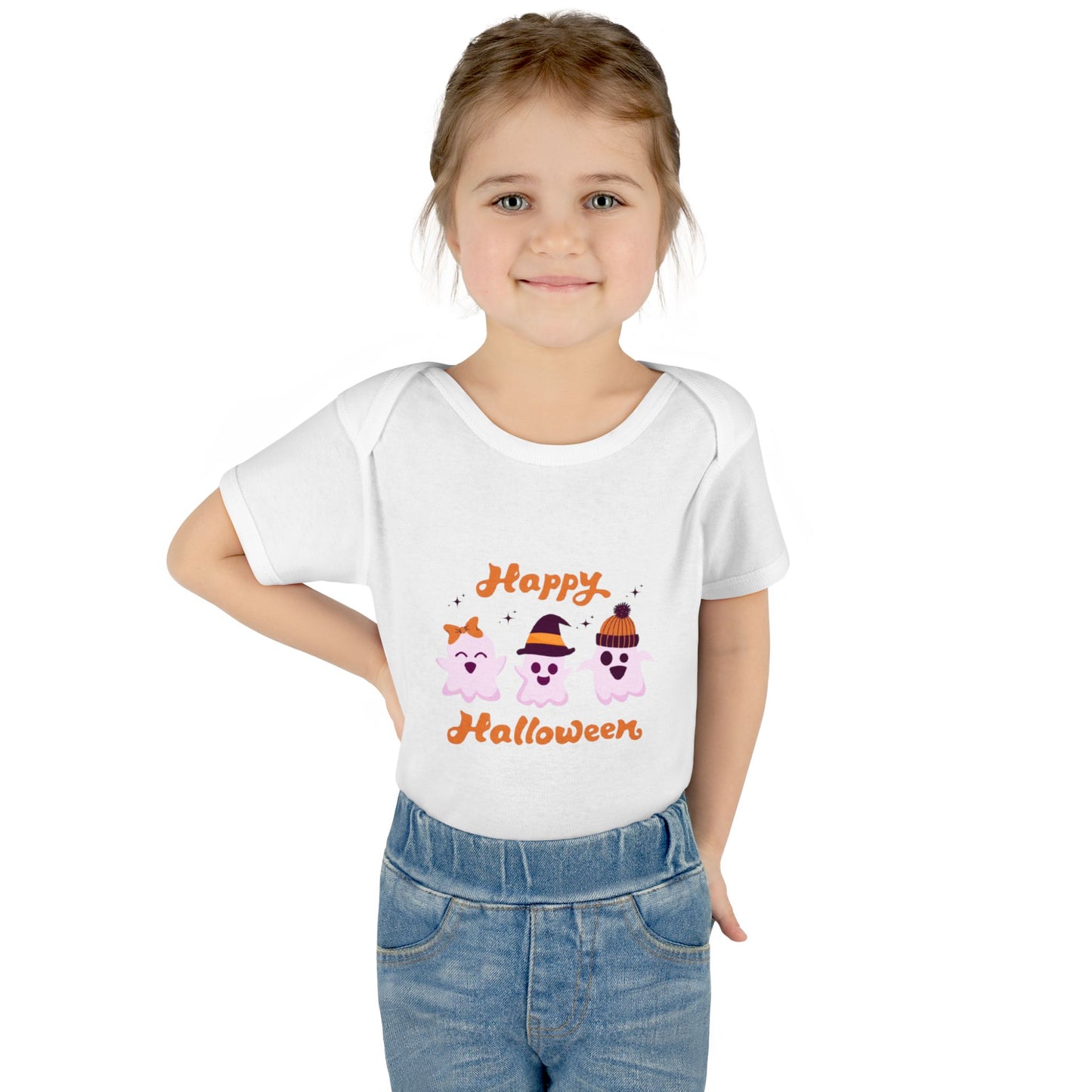 Infant Bodysuit Happy Halloween Design