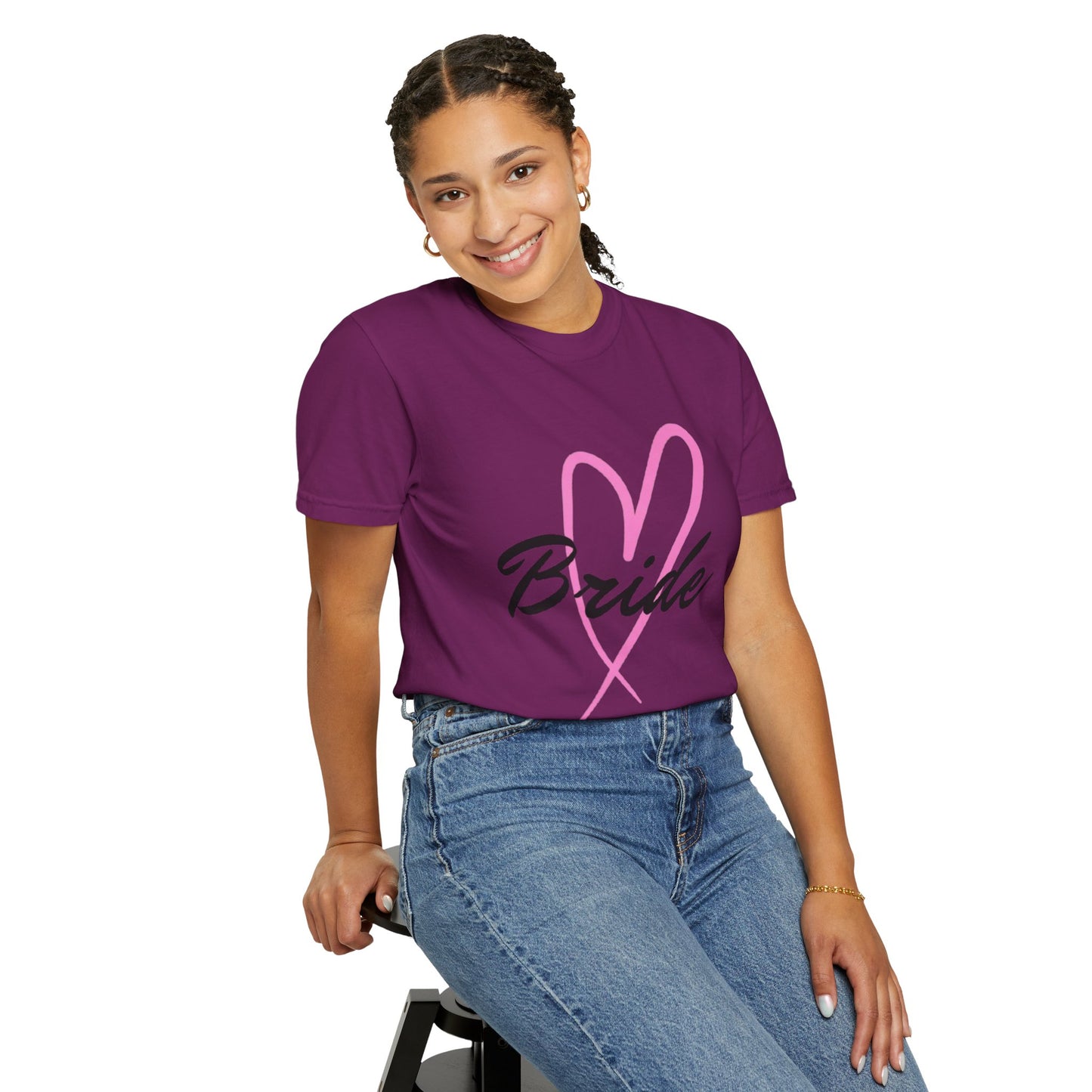 Cute Bride T-Shirt black text