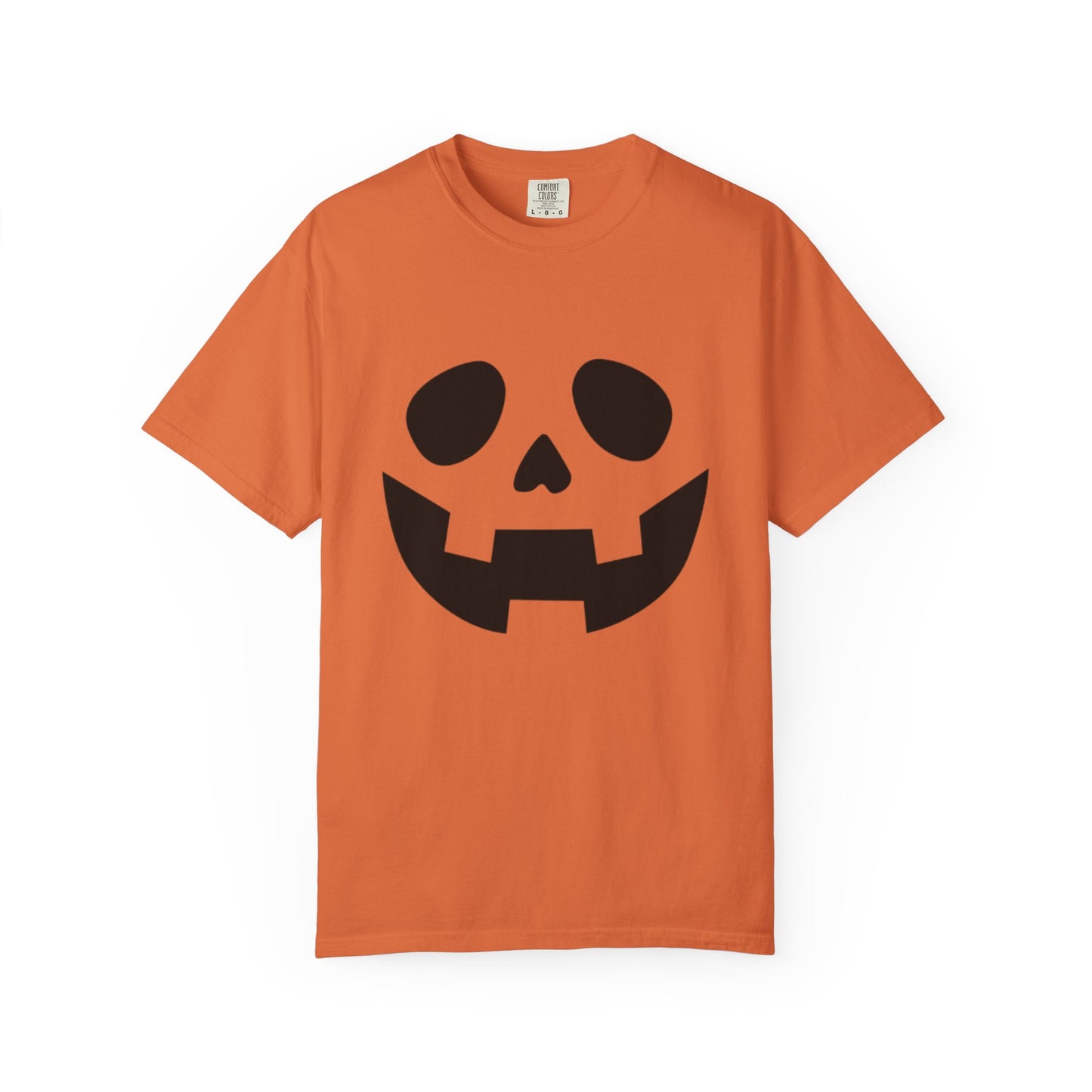 Halloween Black Pumpkin Face T-Shirt