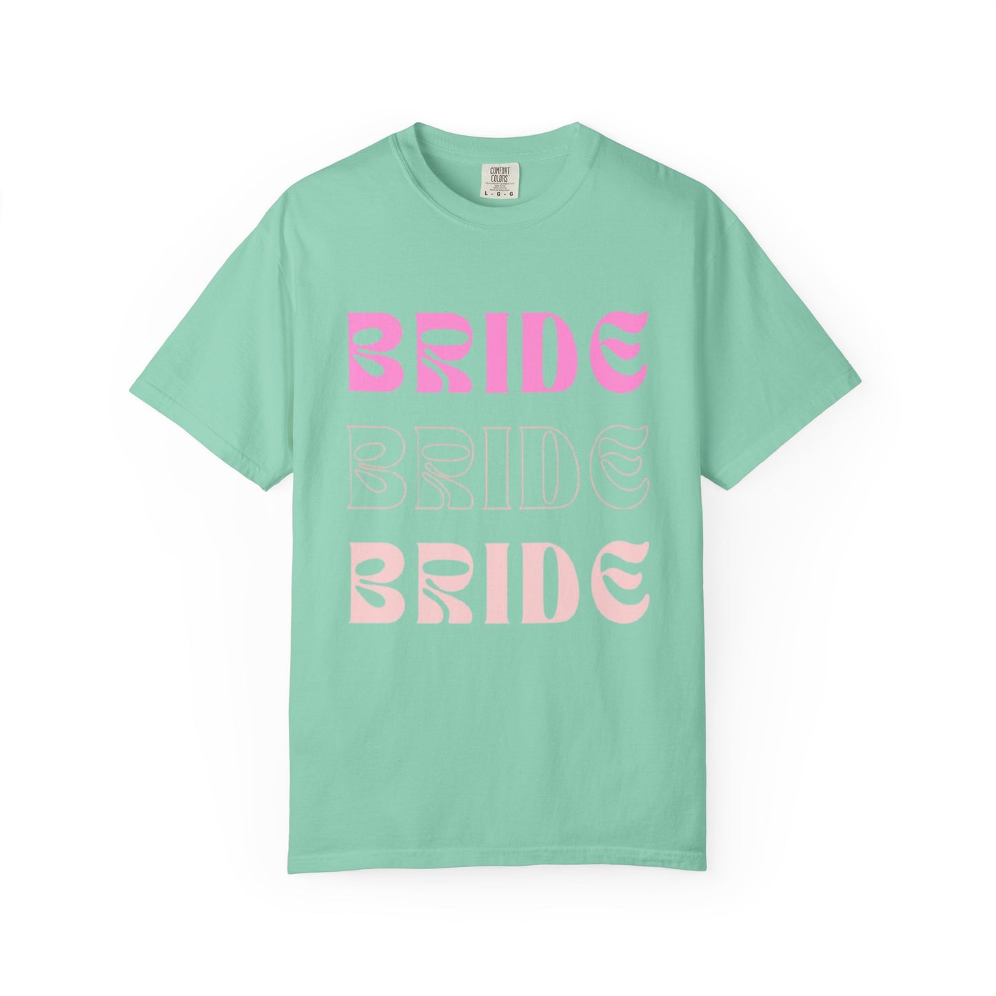 Bride Pink Text Tshirt