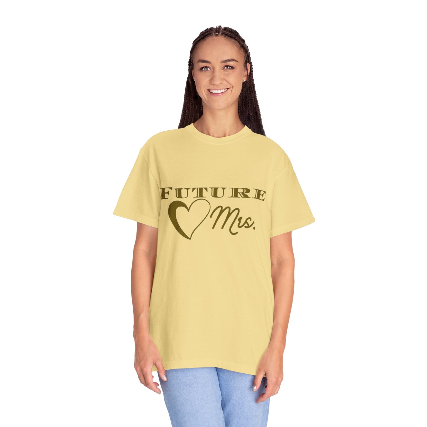 Future Mrs. Gold Text T-shirt