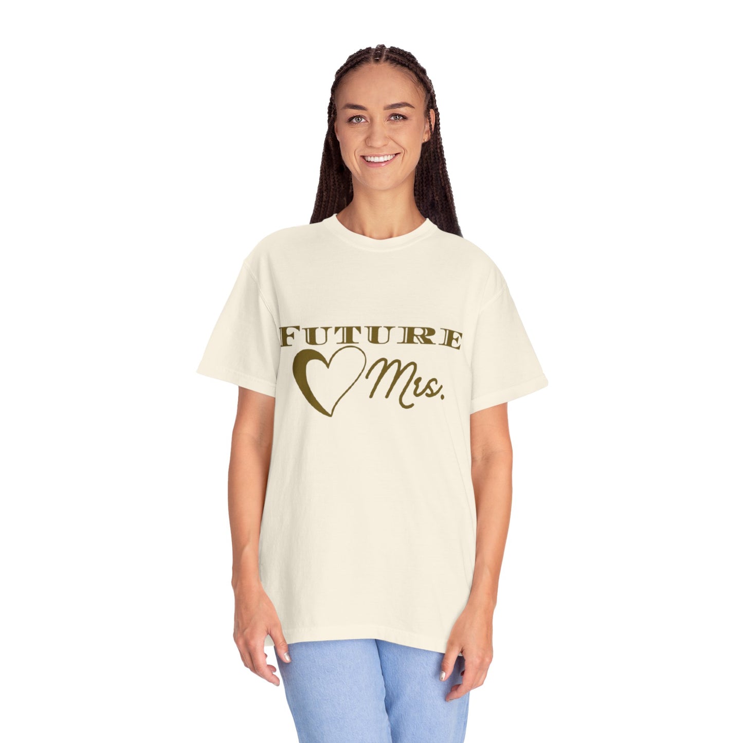 Future Mrs. Gold Text T-shirt