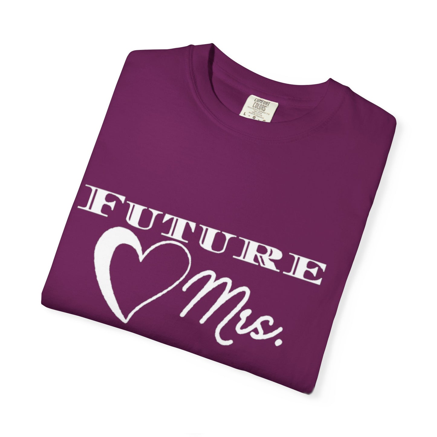 Future Mrs. White Text T-shirt