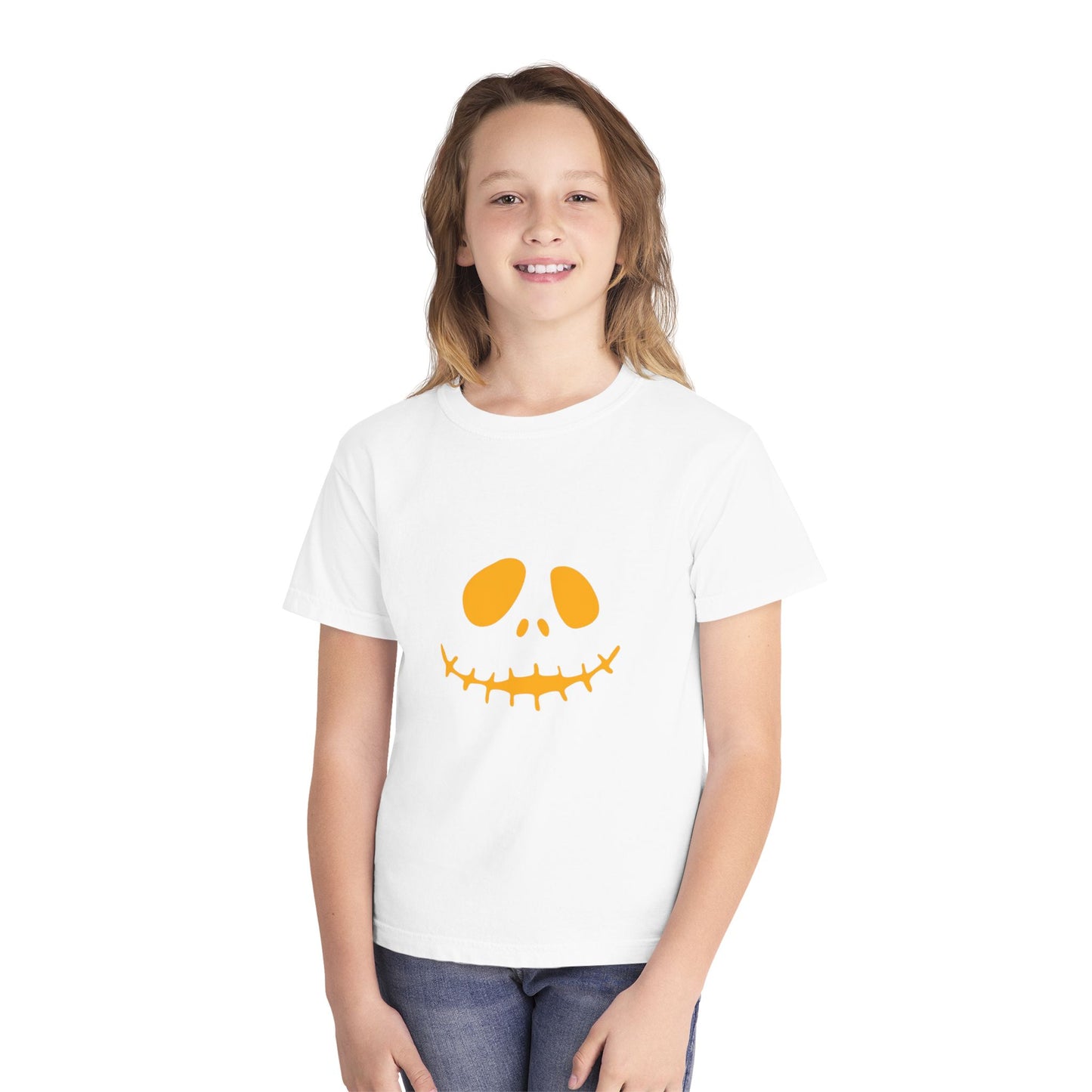 Youth Jack Skellington Tee (Orange)