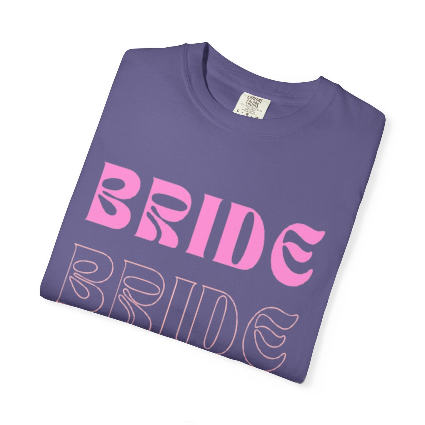 Bride Pink Text Tshirt