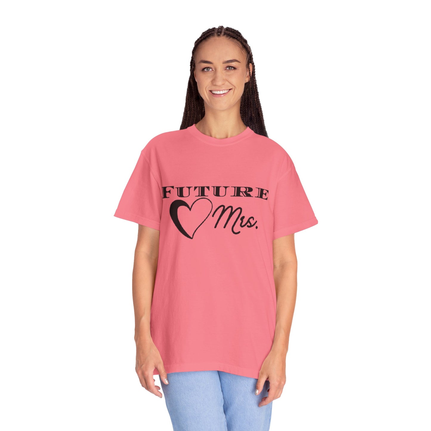 Future Mrs. Black Text T-shirt