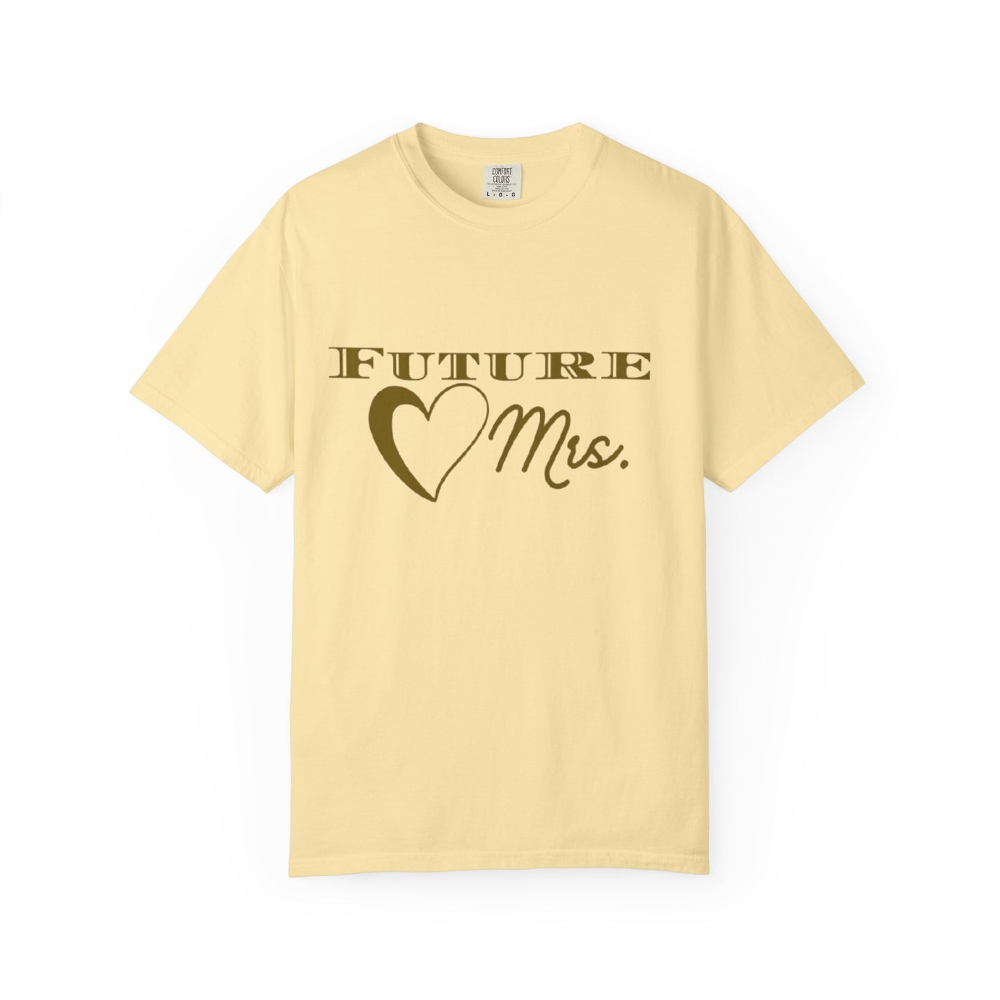 Future Mrs. Gold Text T-shirt
