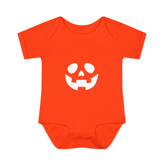 Spooky Halloween Infant Bodysuit (White)