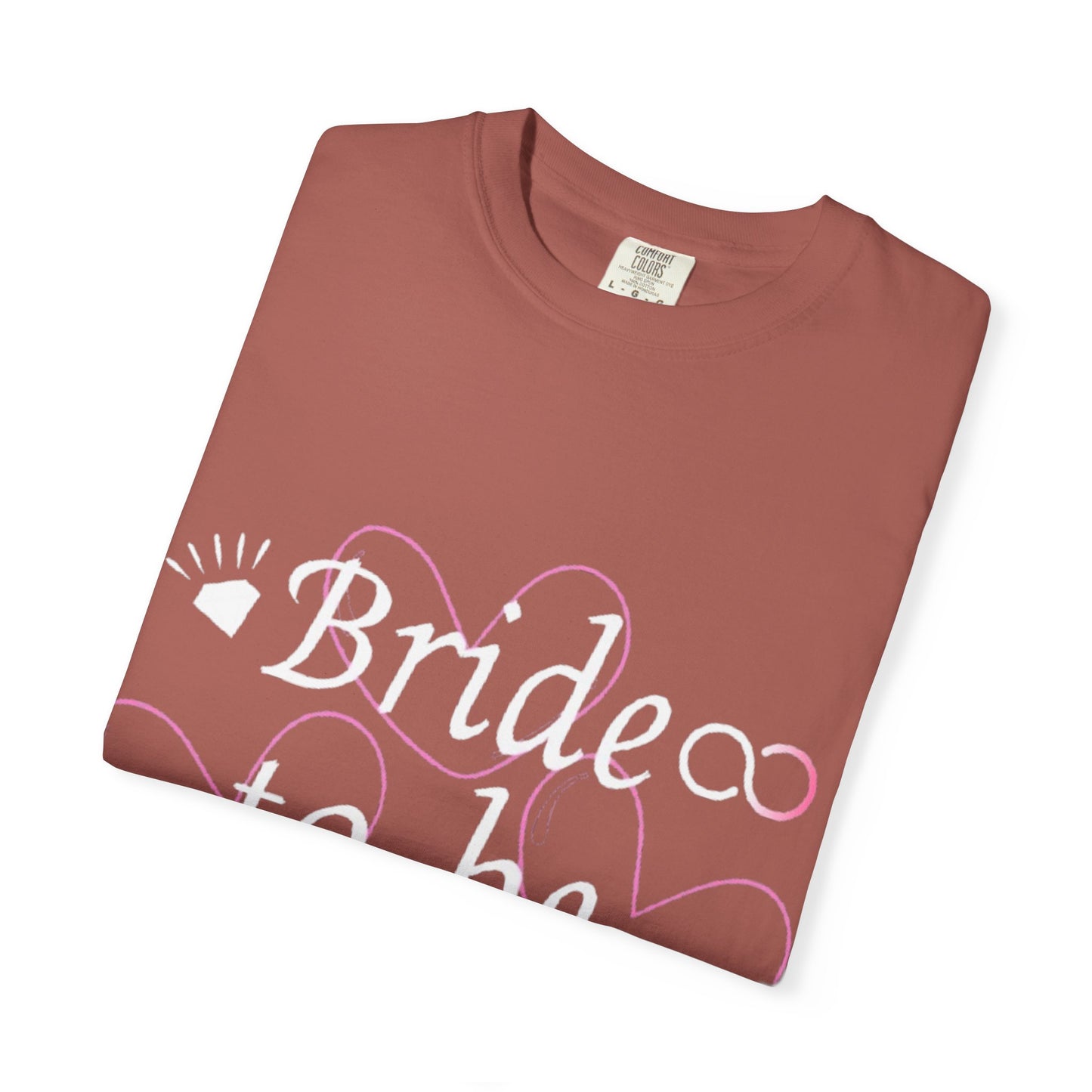 Bride To Be White Text Tshirt