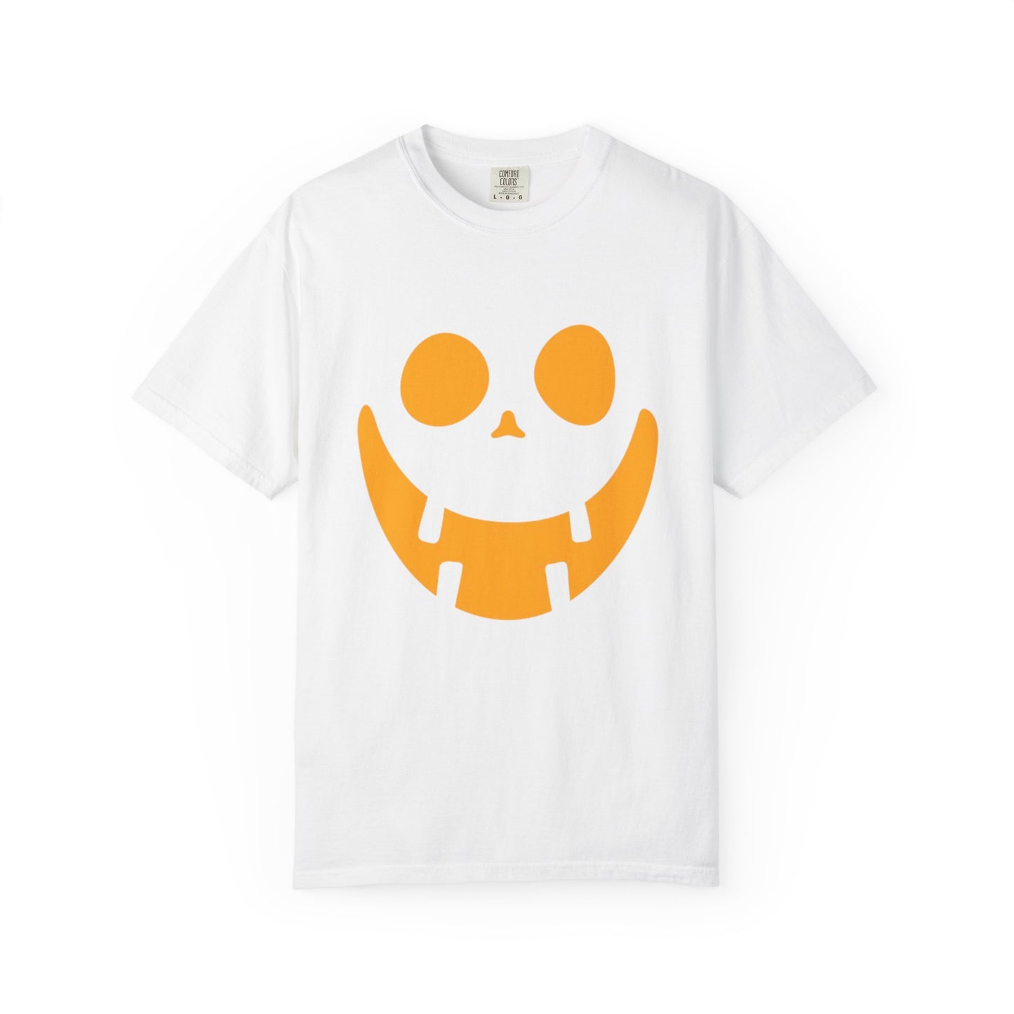 Smiley Face Halloween T-Shirt (Orange)