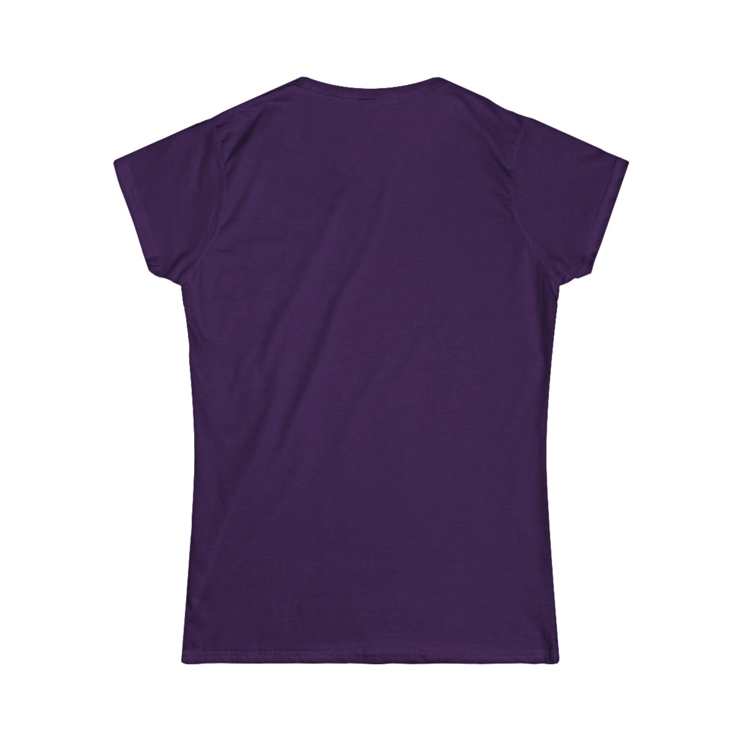 Team Bride White Text Women's Softstyle Tee