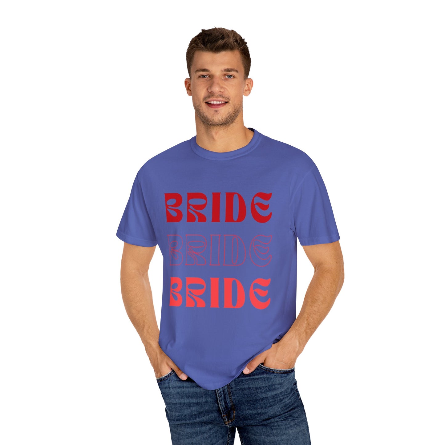 Bride Red Text Tshirt
