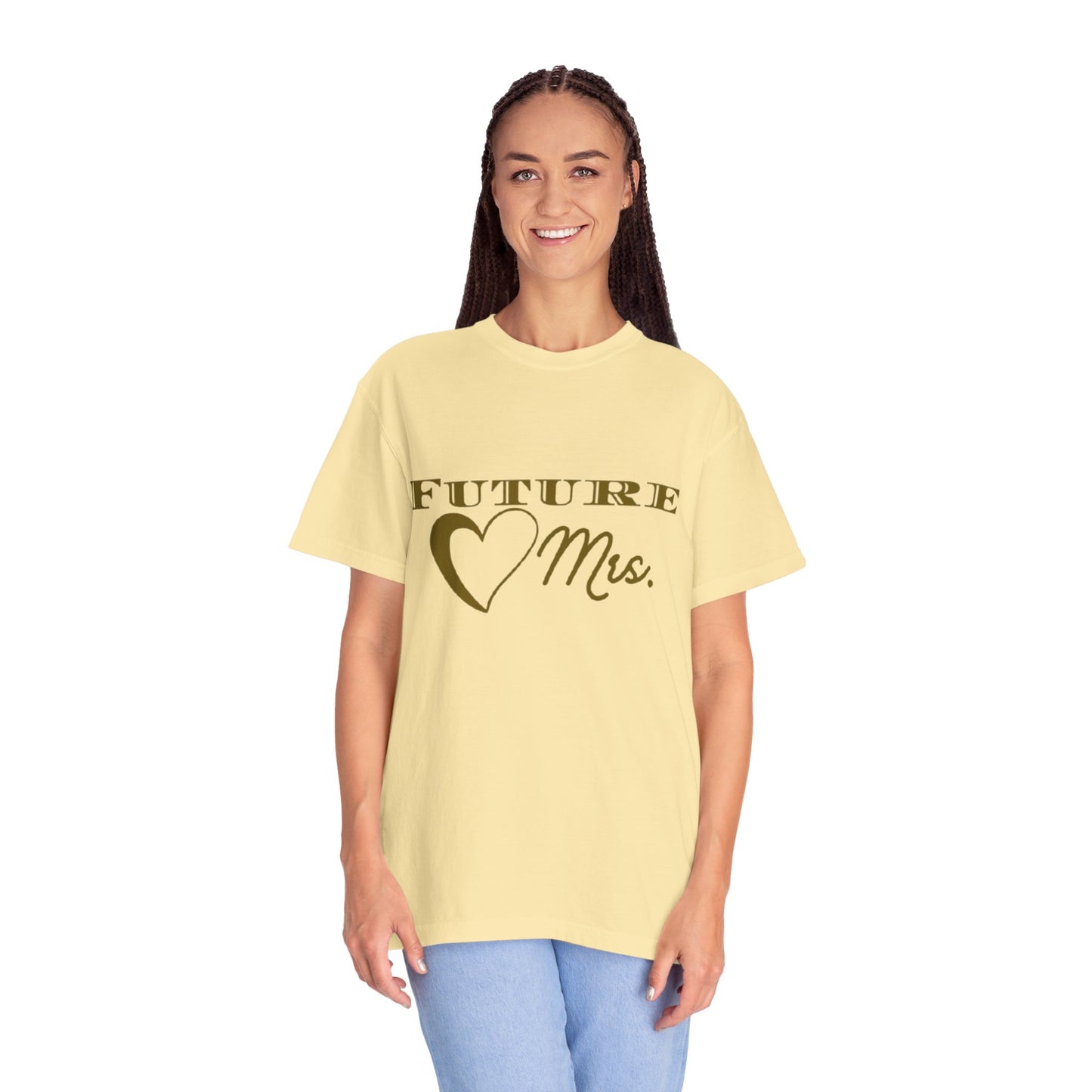 Future Mrs. Gold Text T-shirt