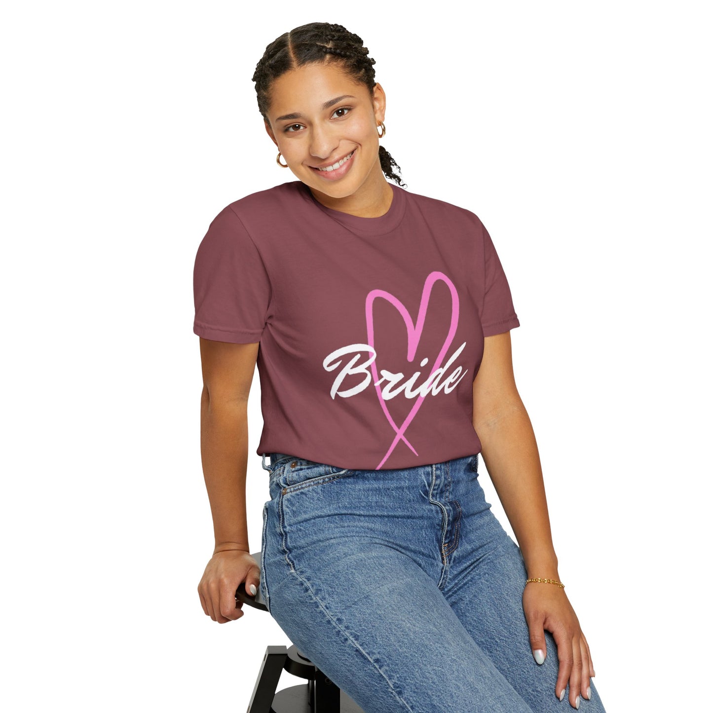 Cute Bride T-Shirt white text