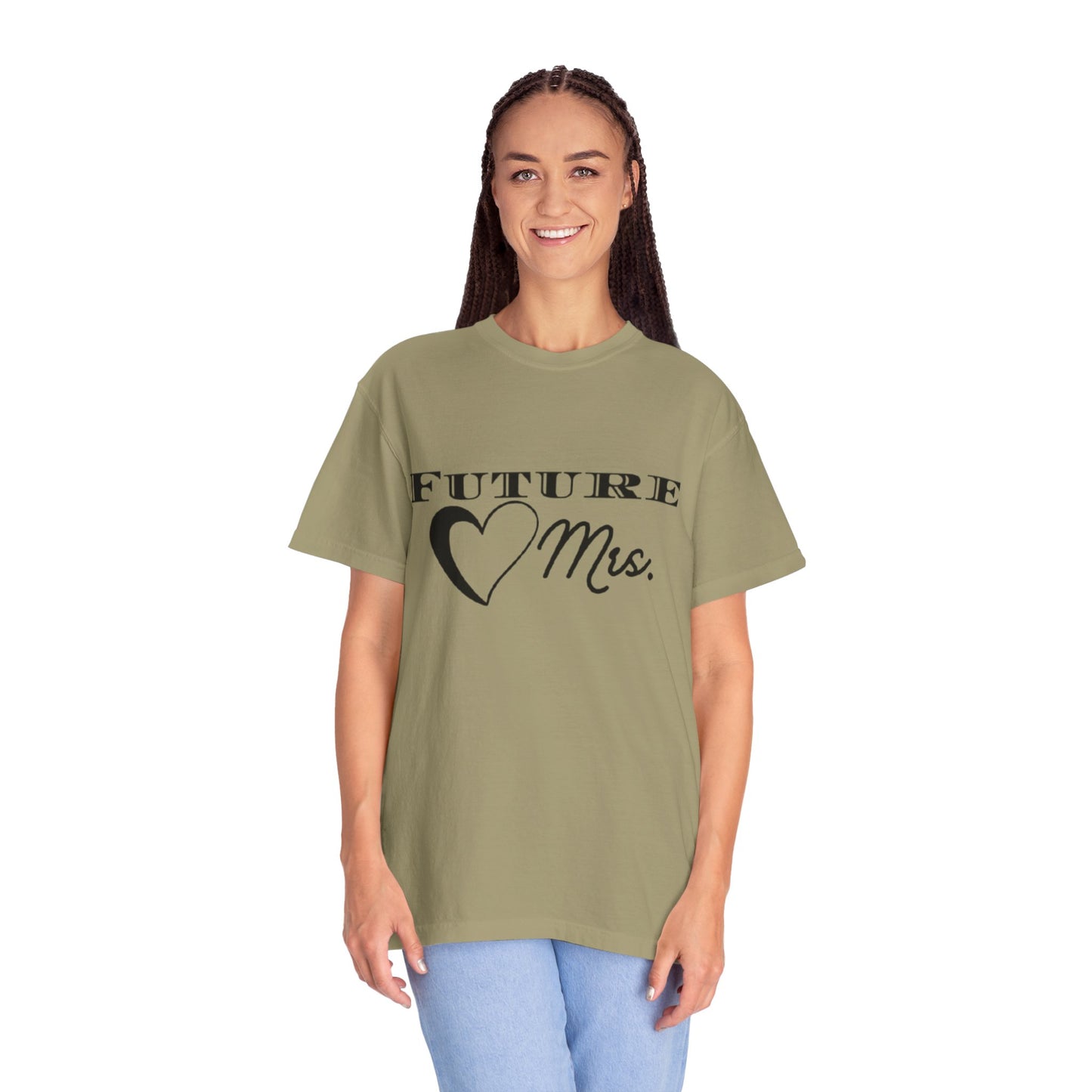 Future Mrs. Black Text T-shirt