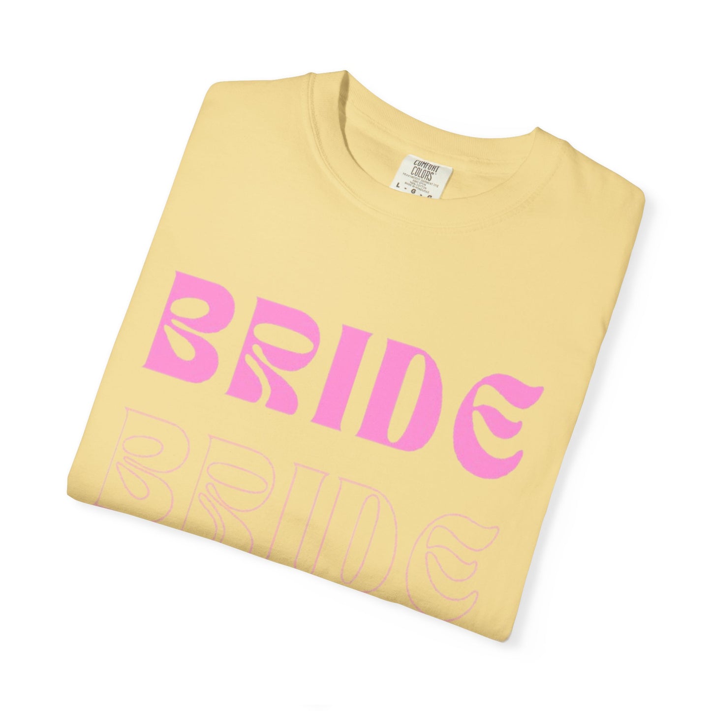 Bride Pink Text Tshirt