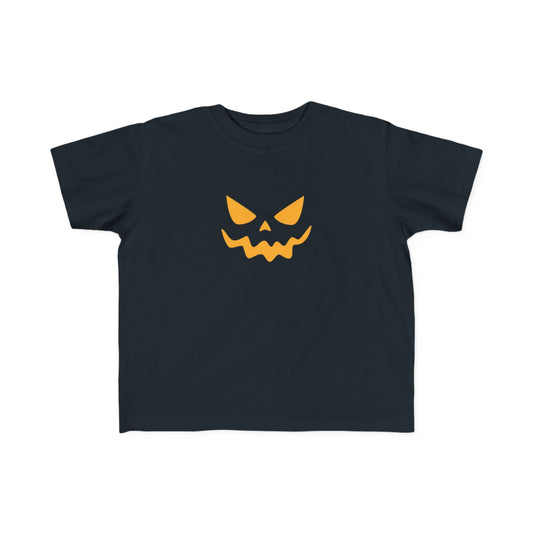 Toddler's Halloween Graphic Tee (Orange)
