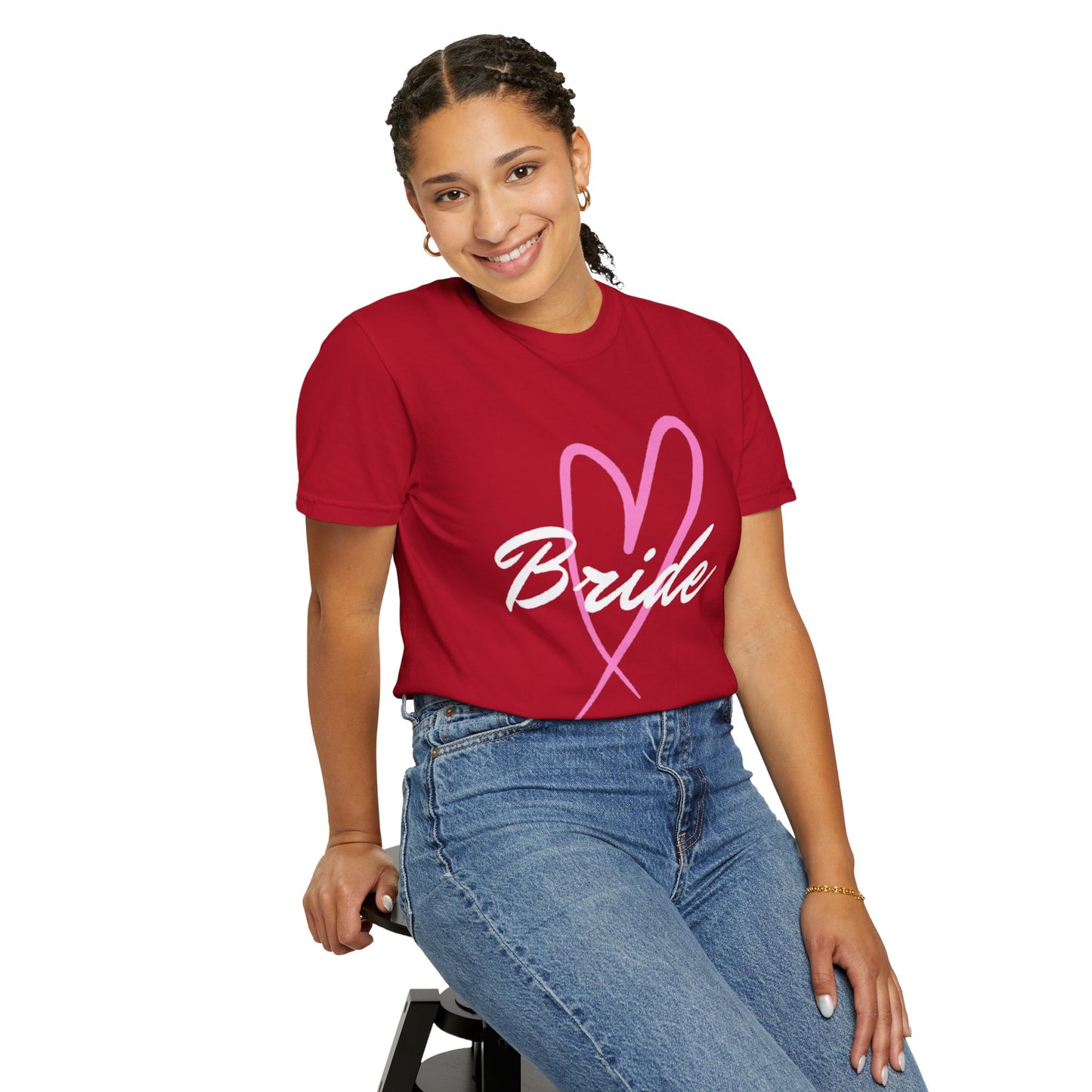 Cute Bride T-Shirt white text