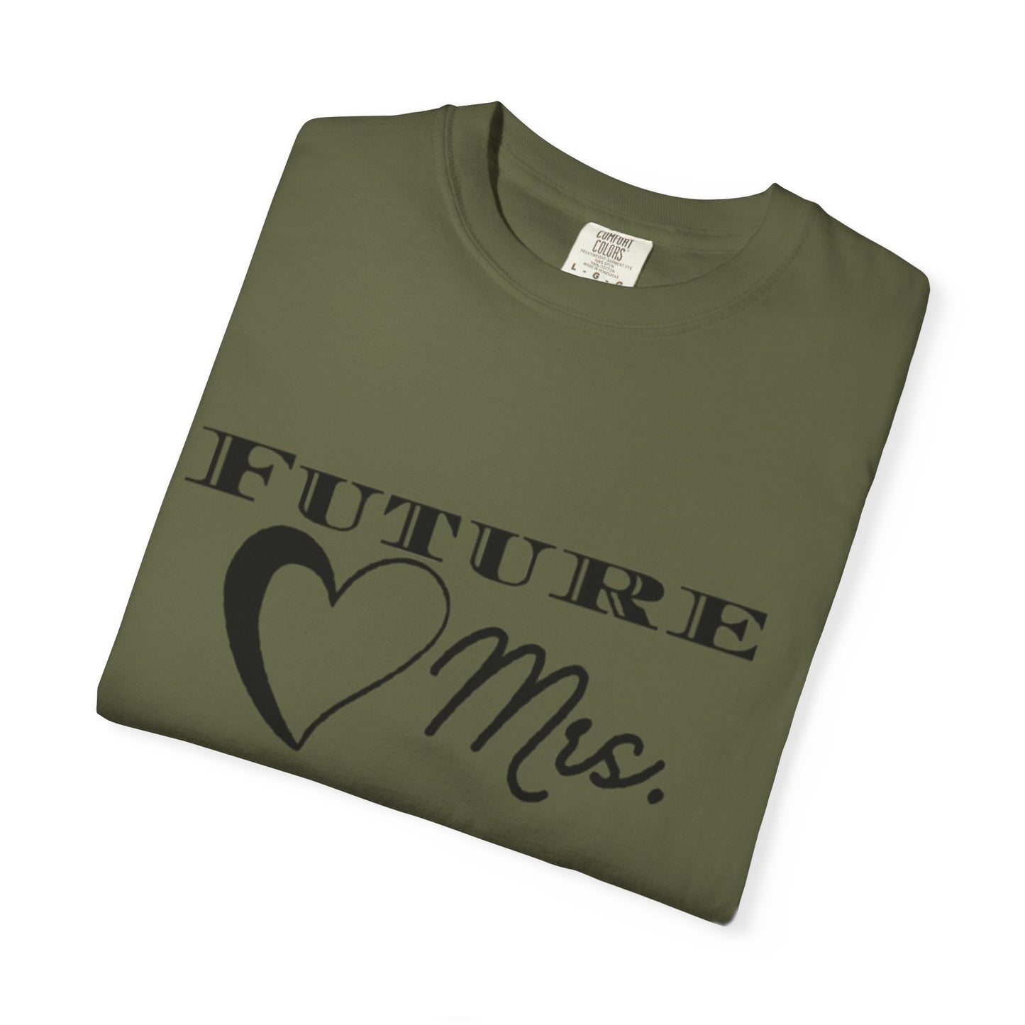 Future Mrs. Black Text T-shirt
