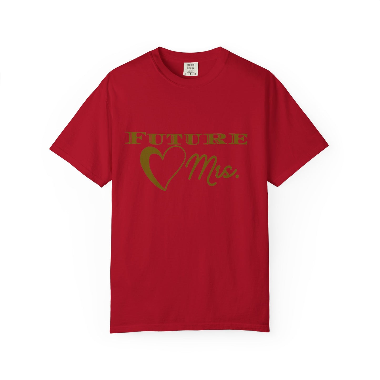 Future Mrs. Gold Text T-shirt