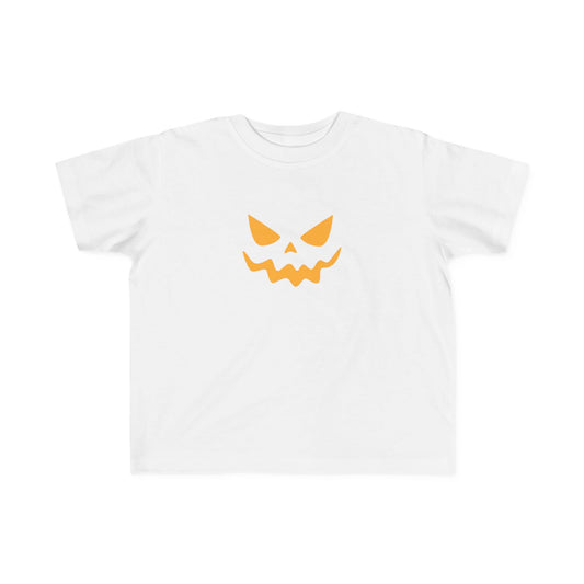 Toddler's Halloween Graphic Tee (Orange)